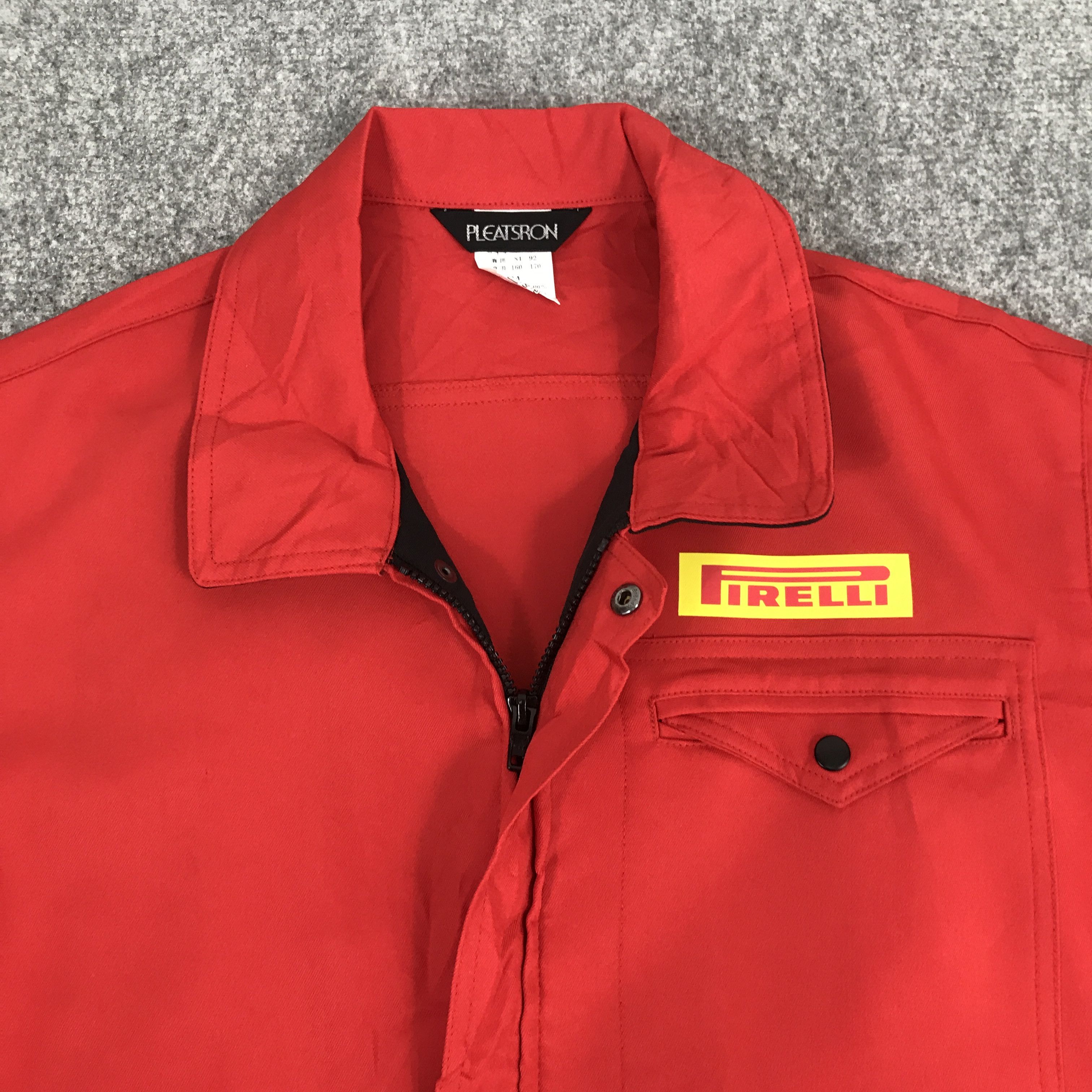 Japanese Brand Pirelli tyre Racing design Jacket Size US M / EU 48-50 / 2 - 7 Thumbnail