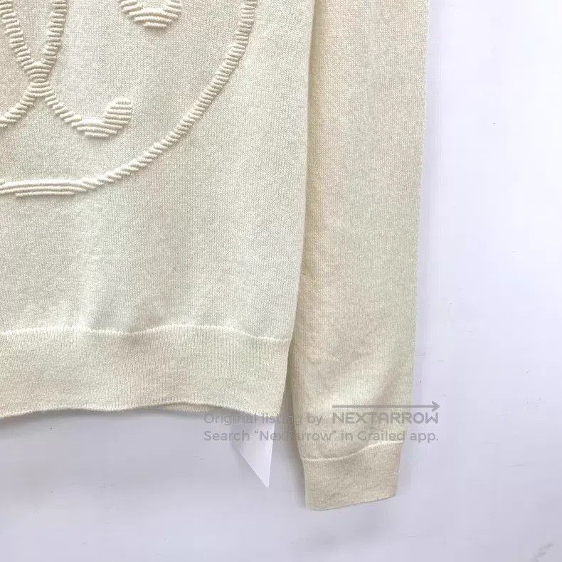 Hermes Hermes Beige cashmere round neck long sleeve knit sweater Size XS / US 0-2 / IT 36-38 - 4 Thumbnail