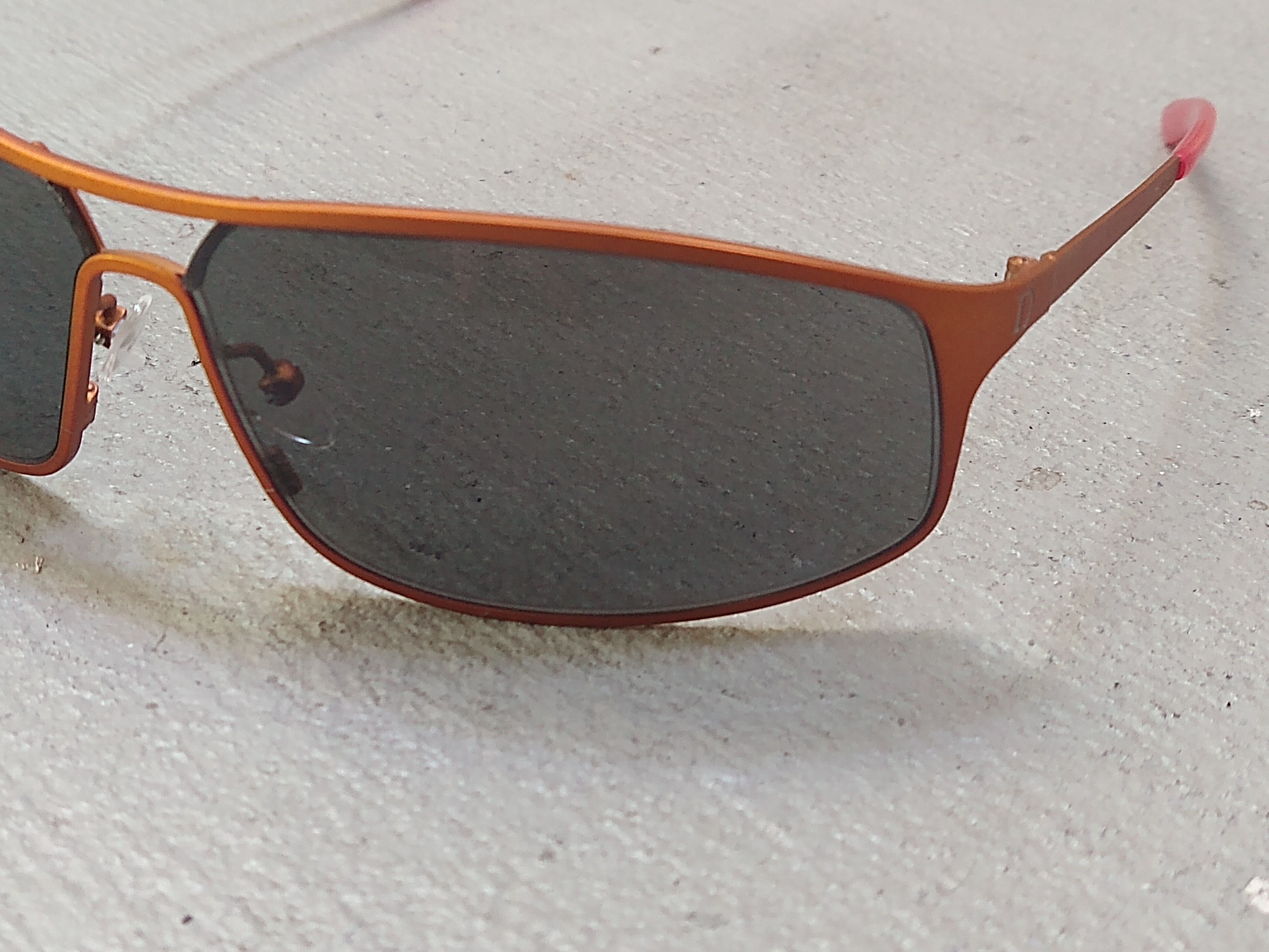 Dior Christian Dior Sunglasses Orange Pink Sports Wrap Y2K Size ONE SIZE - 4 Thumbnail