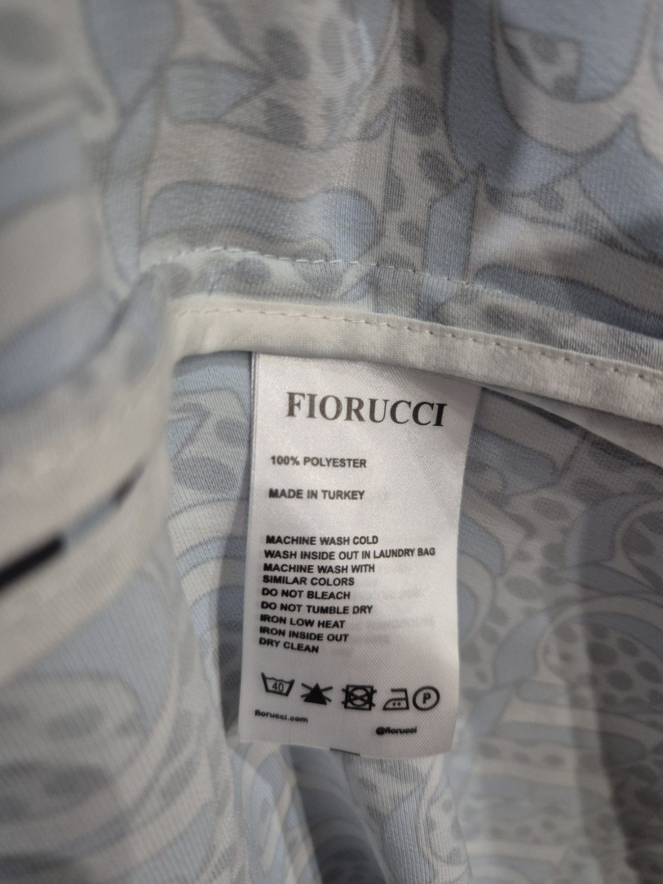 Fiorucci Fiorucci Women\'s Blue and White Dress Size S / US 4 / IT 40 - 5 Thumbnail