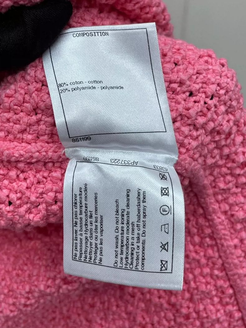 Chanel Chanel Pink knitted vest 2504-Nextarrow Size XS / US 0-2 / IT 36-38 - 7 Thumbnail