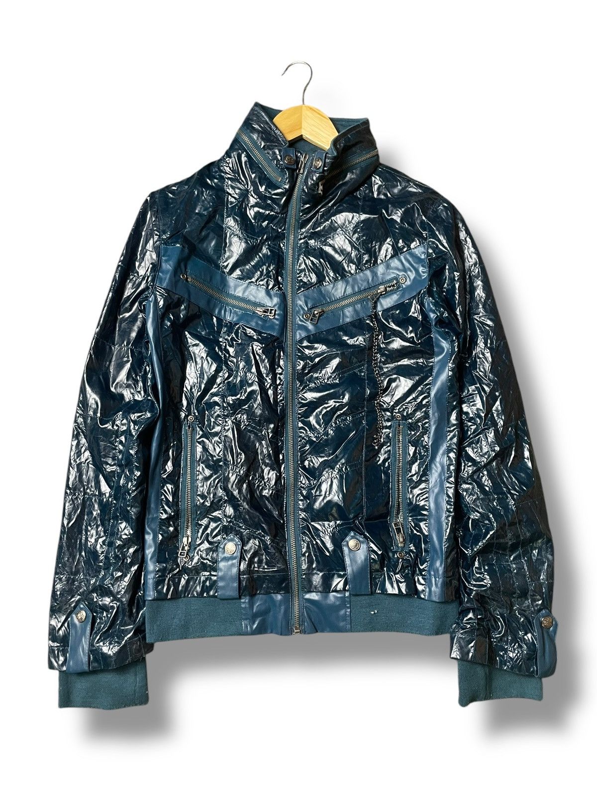 Japanese Brand × Vintage CLONE DEVGRU Brand Leather Jacket (104) Size US M / EU 48-50 / 2 - 1 Thumbnail