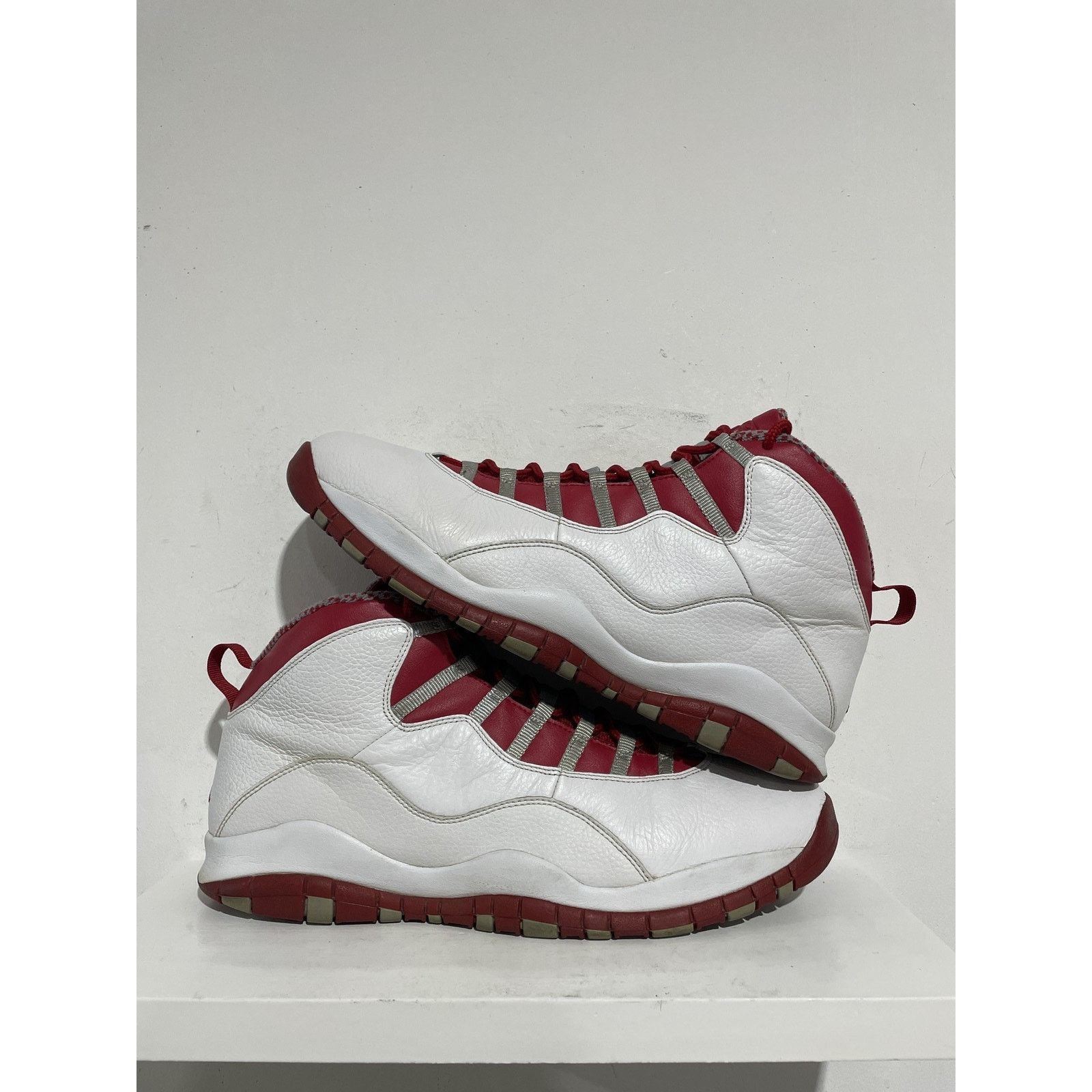 Jordan Brand JORDAN 10 RED STEEL (2005) SIZE 15 PREOWNED Size US 15 / EU 48 - 1 Thumbnail