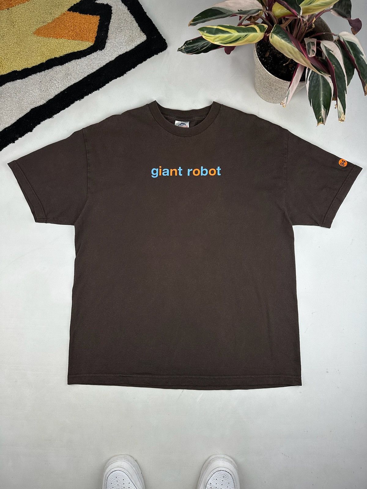 Band Tees × Vintage Vintage 1994 Giant Robot Bucket Head band tee acid Size US XL / EU 56 / 4 - 1 Thumbnail
