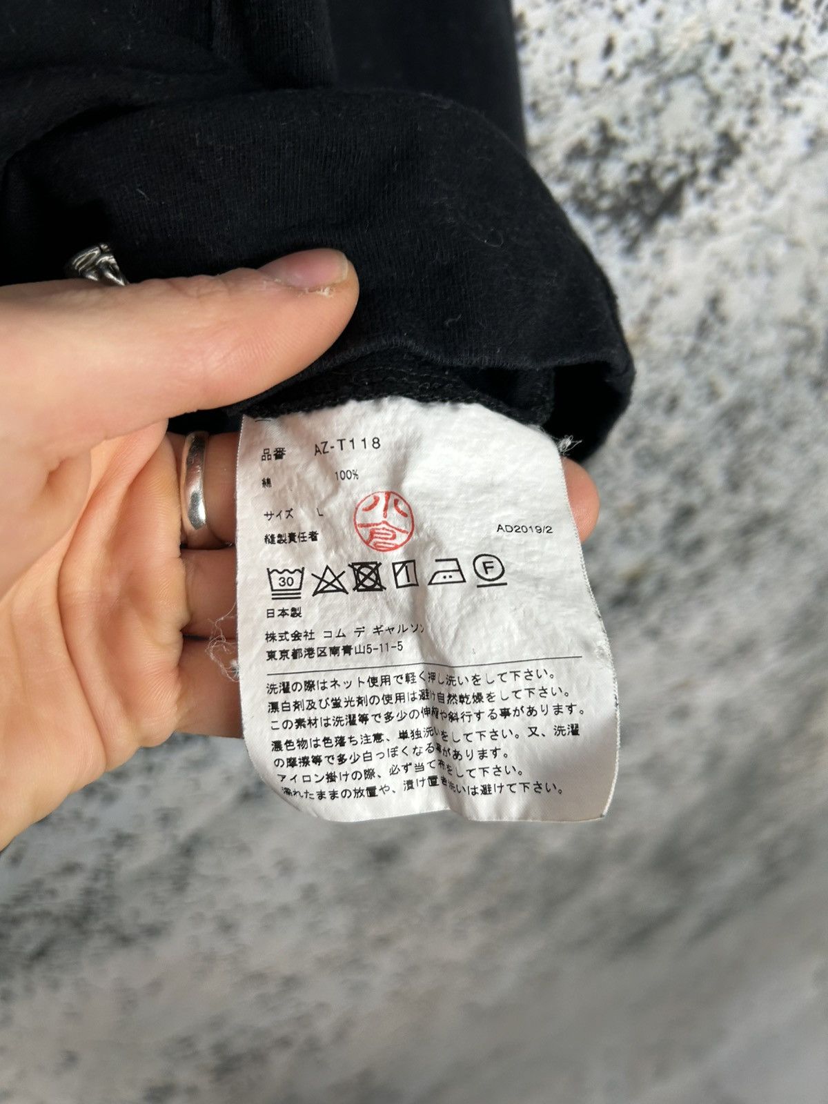 Comme des Garcons PLAY Comme Des Garcons Play Black Longsleeve Japanese Streetwear Size US L / EU 52-54 / 3 - 5 Thumbnail