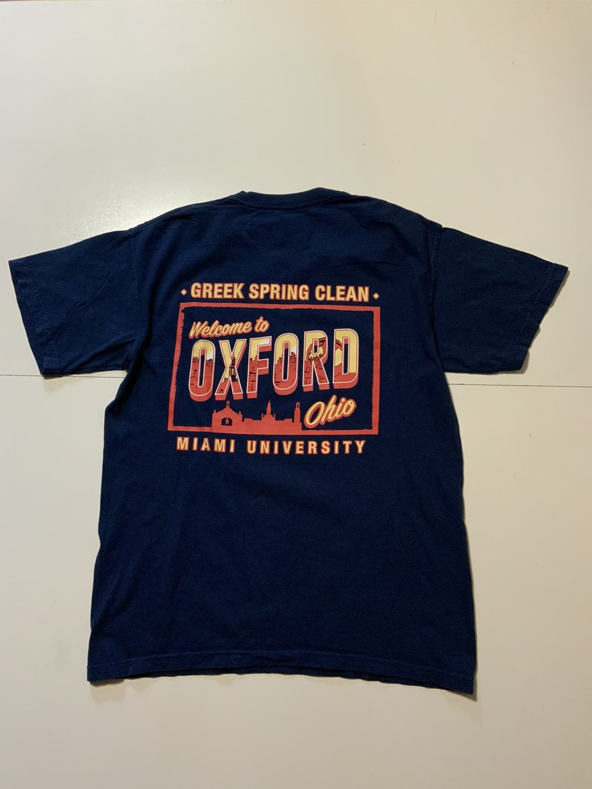 Comfort Colors Comfort Colors Oxford Ohio Miami University Fraternity Shirt Size US M / EU 48-50 / 2 - 1 Thumbnail