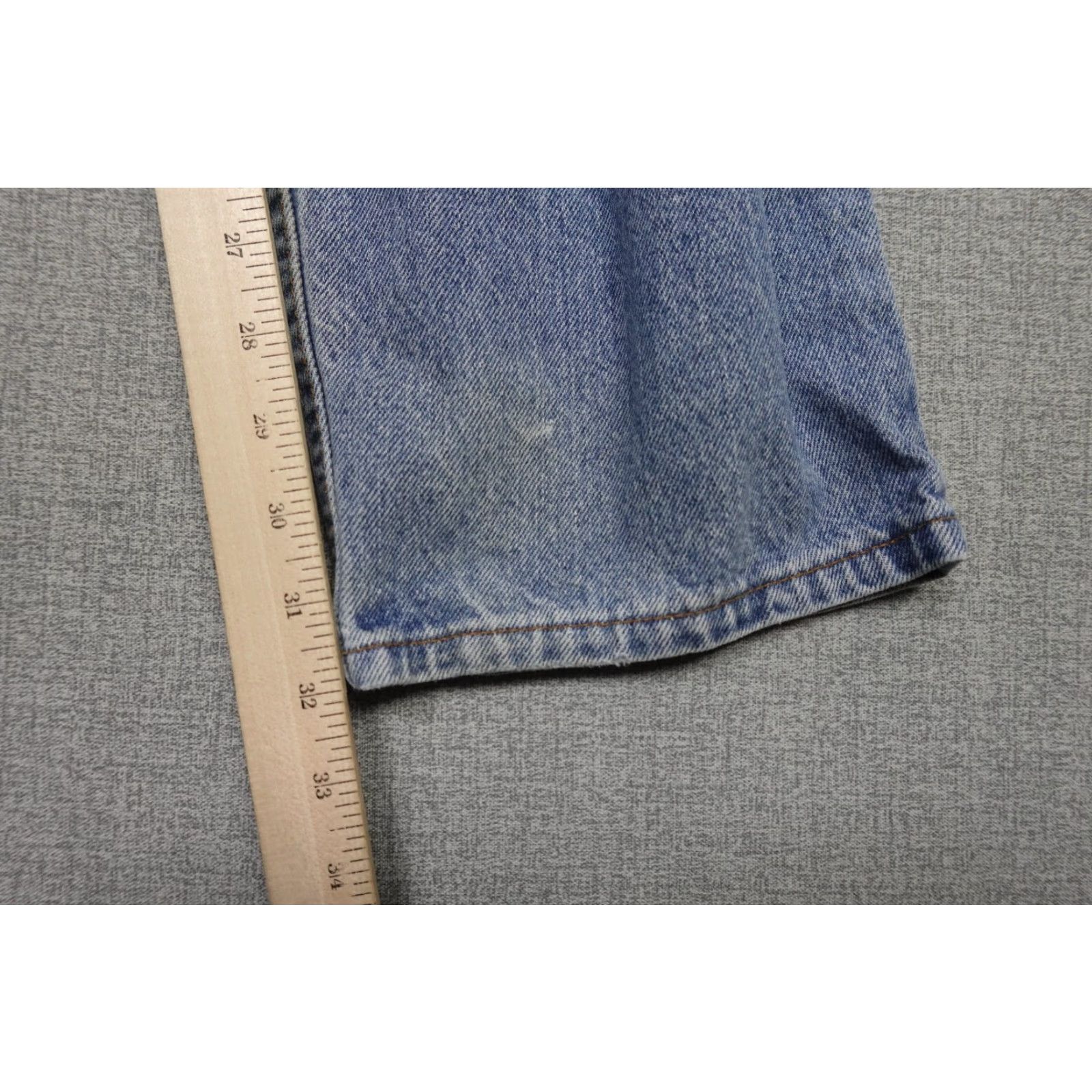 Levi's Vintage Levi's 550 Jeans Mens 36x32 Blue Relaxed Fit Straight Rancher Cowboy Jeans Size US 36 / EU 52 - 7 Thumbnail