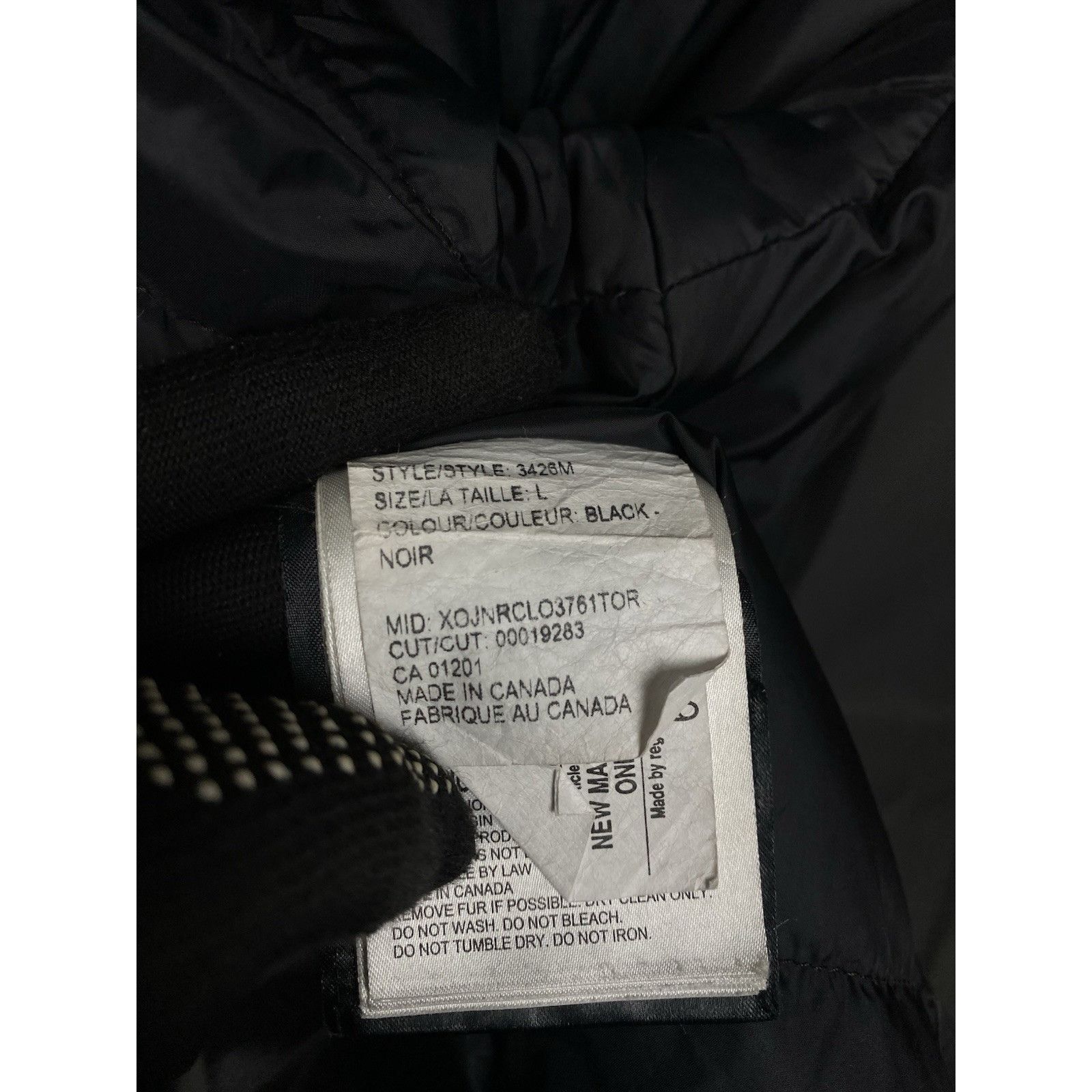 Canada Goose Canada Goose Women's Black Down Insulated Parka Jacket Size Size L / US 10 / IT 46 - 15 Thumbnail