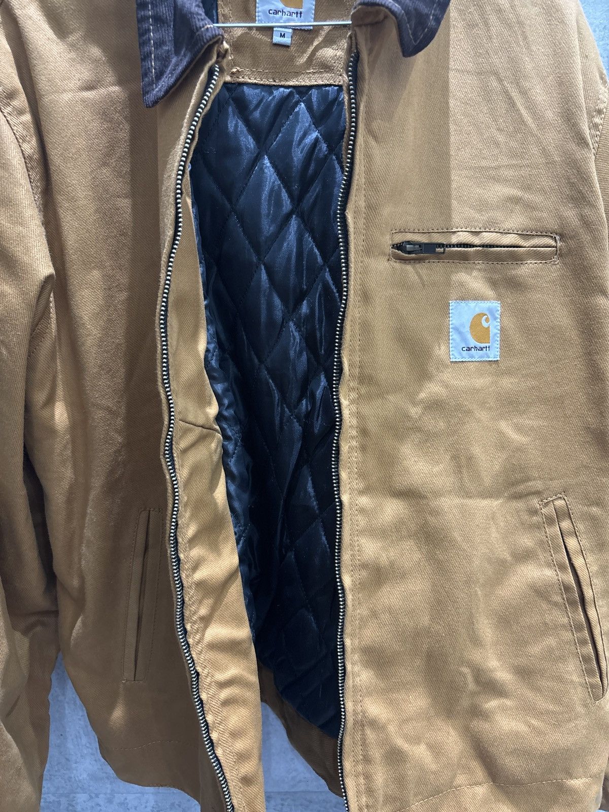 Carhartt Carhartt work wear jacket medium brown Size US M / EU 48-50 / 2 - 2 Thumbnail
