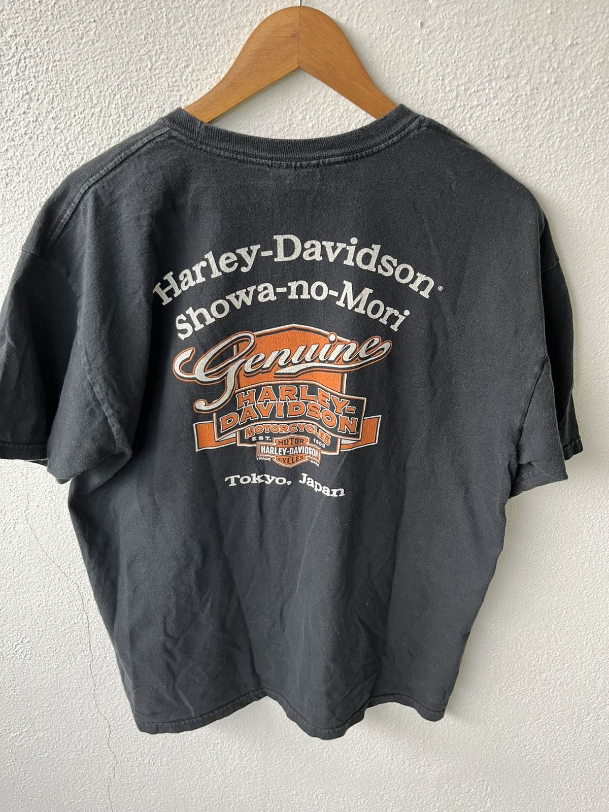 Harley Davidson Harley Davidson "Showa-no-Mori Tokyo" Eagle Graphic T-Shirt Size US L / EU 52-54 / 3 - 9 Thumbnail