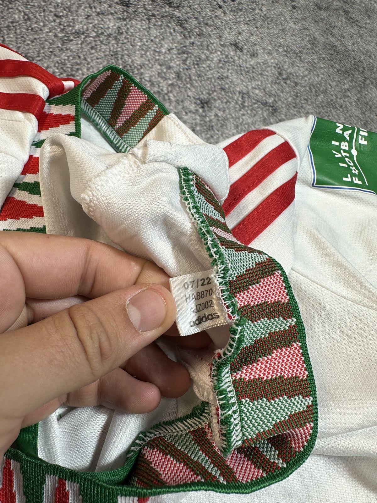 Adidas × Vintage Adidas Wales Soccer Jersey Blokecore Style L Rare VTg Size US L / EU 52-54 / 3 - 5 Thumbnail