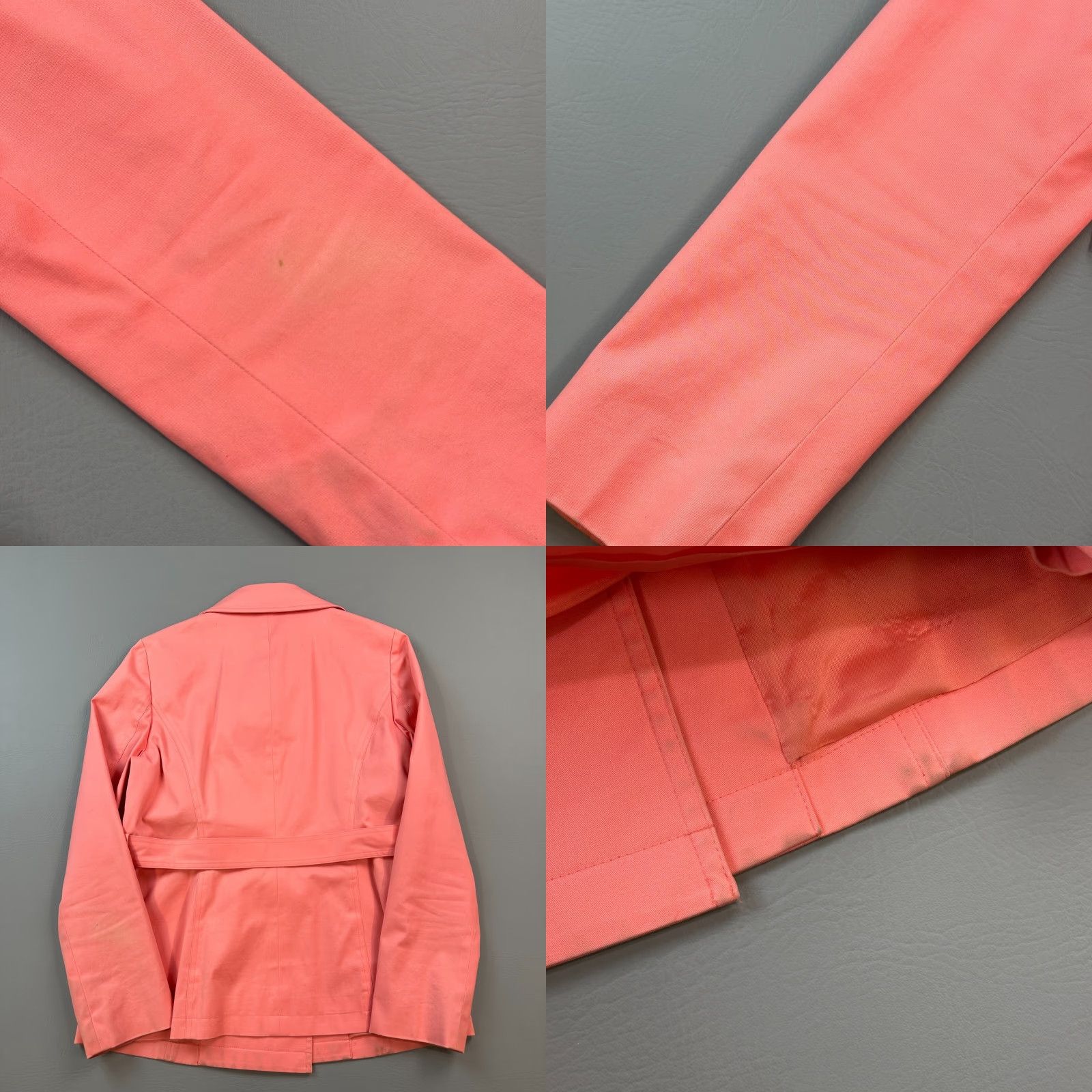 Brooks Brothers Brooks Brothers 346 Jacket Women’s 6 Coral Double Breasted Stretch Trench Coat Casual Workwear Travel Shirt Coat Mens Womens Boys Girls Size M / US 6-8 / IT 42-44 - 8 Thumbnail