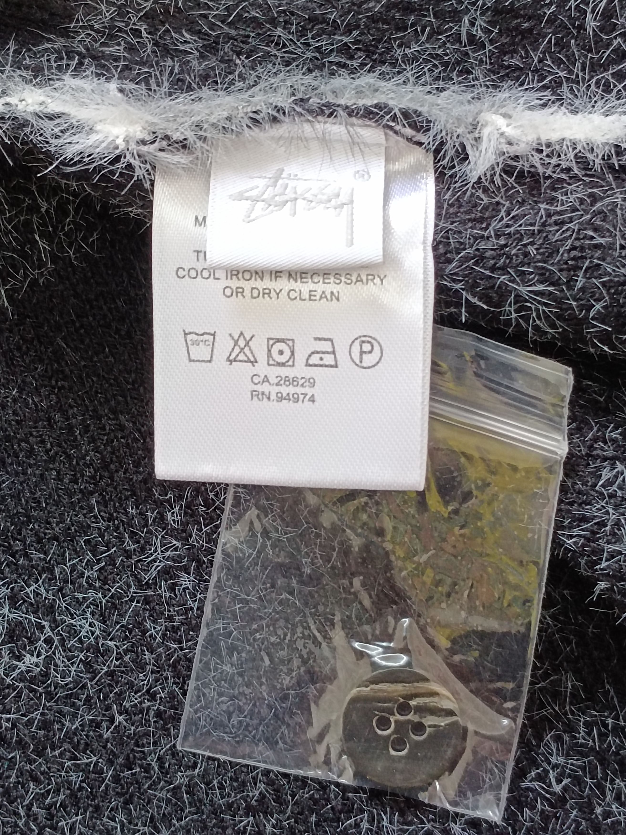 Stussy Stussy Gigi Hadid Mohair Cadigan Size US L / EU 52-54 / 3 - 11 Thumbnail