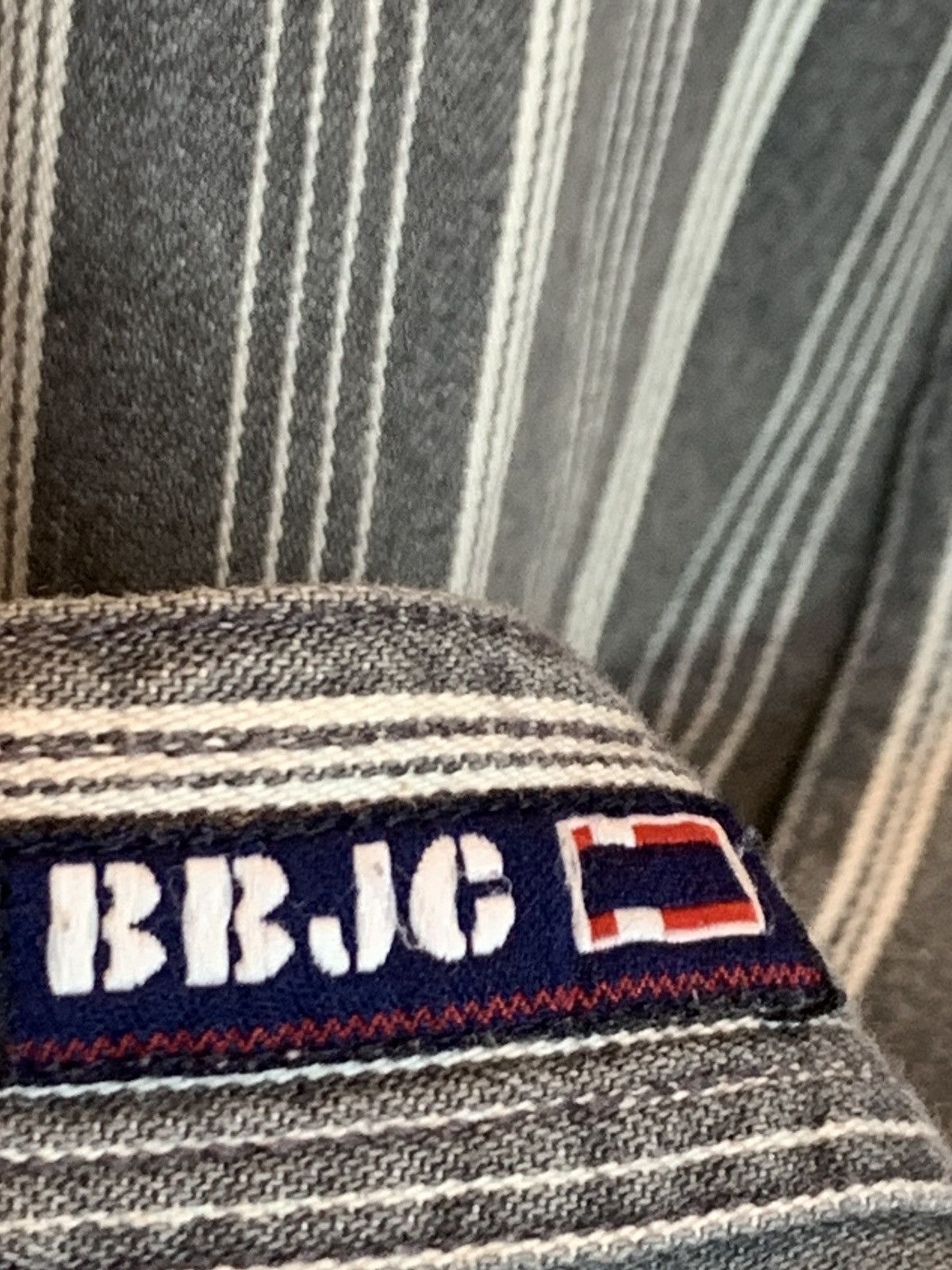 Bugle Boy *RARE* Vintage Bugle Boy Jean Co Striped Pocket Button Shirt Size US S / EU 44-46 / 1 - 6 Thumbnail
