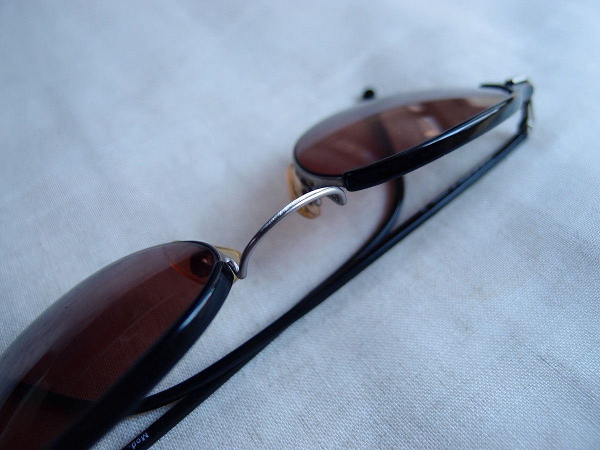 Cutler and Gross 90s Cutler & Gross Mod.0372 Oval Sunglasses Made in England Size ONE SIZE - 5 Thumbnail