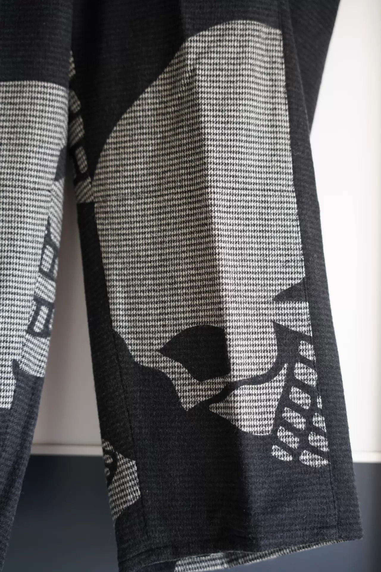 Yohji Yamamoto Yohji Yamamoto 14AW Pour Homme Skull Full Print Wide Leg Pants Size US 32 / EU 48 - 7 Thumbnail