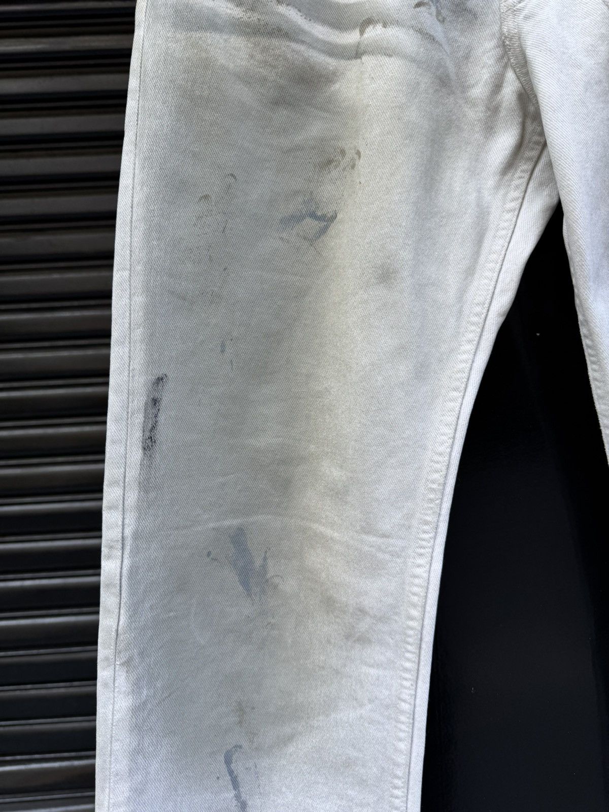Helmut Lang Helmut Lang SS03 Painter Dirty White Classic 5 Pocket Denim Size US 30 / EU 46 - 4 Thumbnail