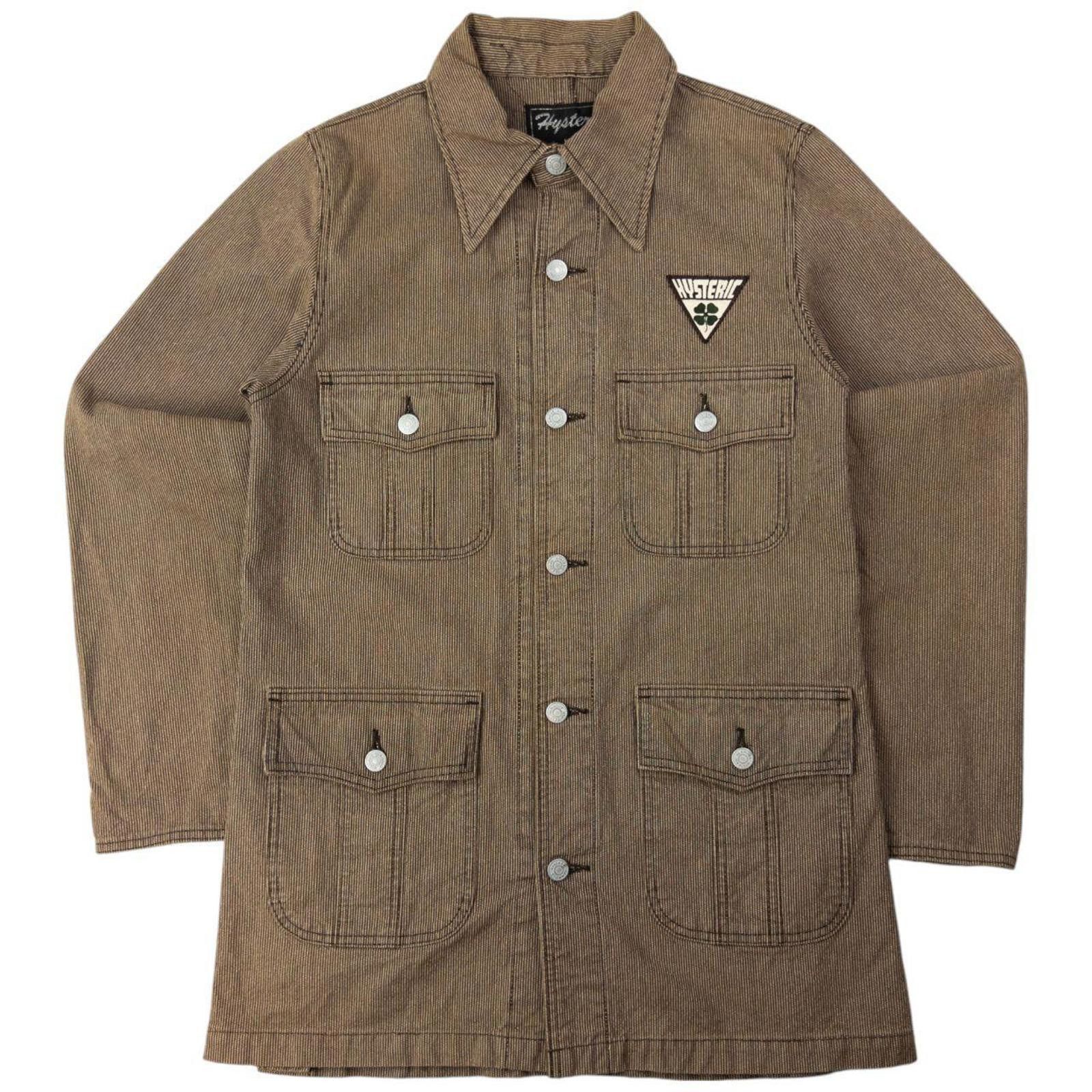Hysteric Glamour Vintage Hysteric Glamour Striped Button Up Jacket Size S Size US S / EU 44-46 / 1 - 1 Thumbnail