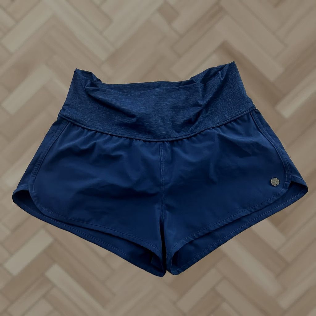 Prana PrAna Sunriver Athletic Shorts Women's Medium Blue Athletic Shorts Womens M Blue PrAna Sunriver Activewear Shorts Women M Blue Size 32" / US 10 / IT 46 - 1 Thumbnail