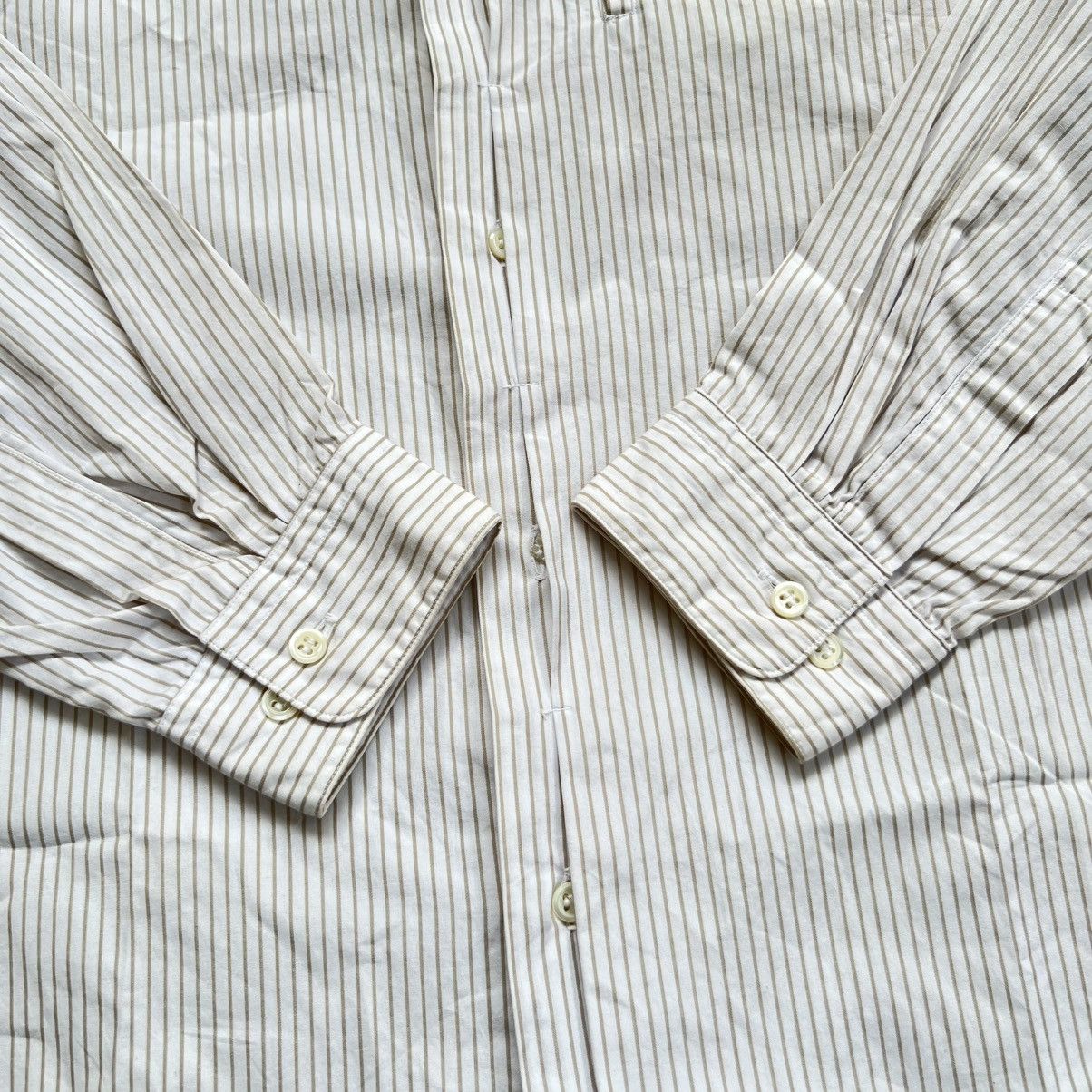 Issey Miyake Vintage Issey Miyake Stripe Gimmick Pocket Long Sleeve Shirt Size US XL / EU 56 / 4 - 5 Thumbnail