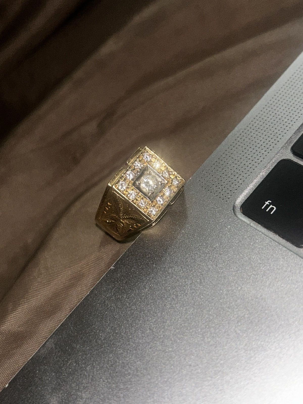 Vintage Men’s Gold Ring Size ONE SIZE - 2 Thumbnail