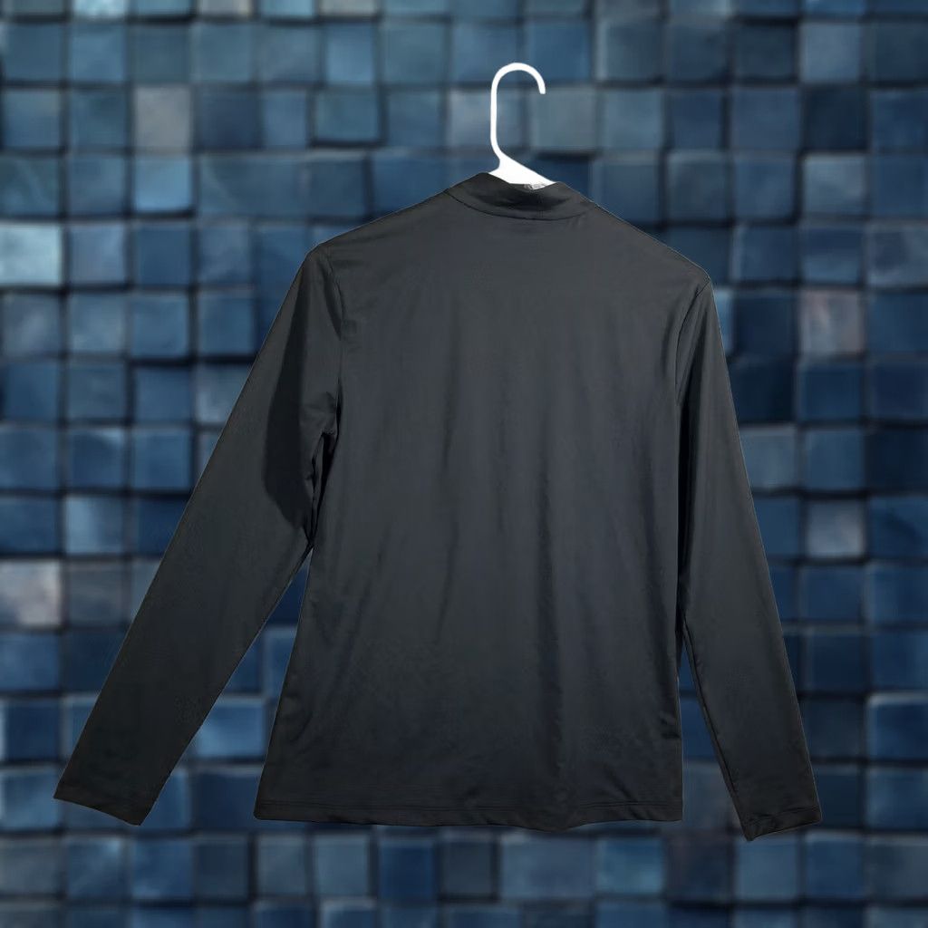 Nike Nike Golf Top Long Sleeve Dri-FIT 1/4 Zip Black Small Womens UV Mock Neck Pullover Size S / US 4 / IT 40 - 1 Thumbnail