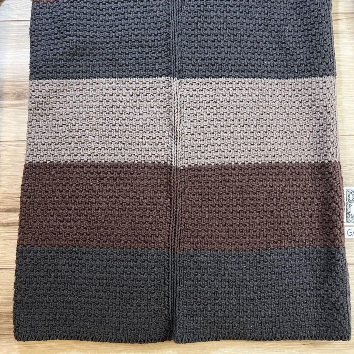 Rick Owens Rick Owens FW16 Mastodon Long Striped Knit Wool Sweater Size US M / EU 48-50 / 2 - 7 Thumbnail