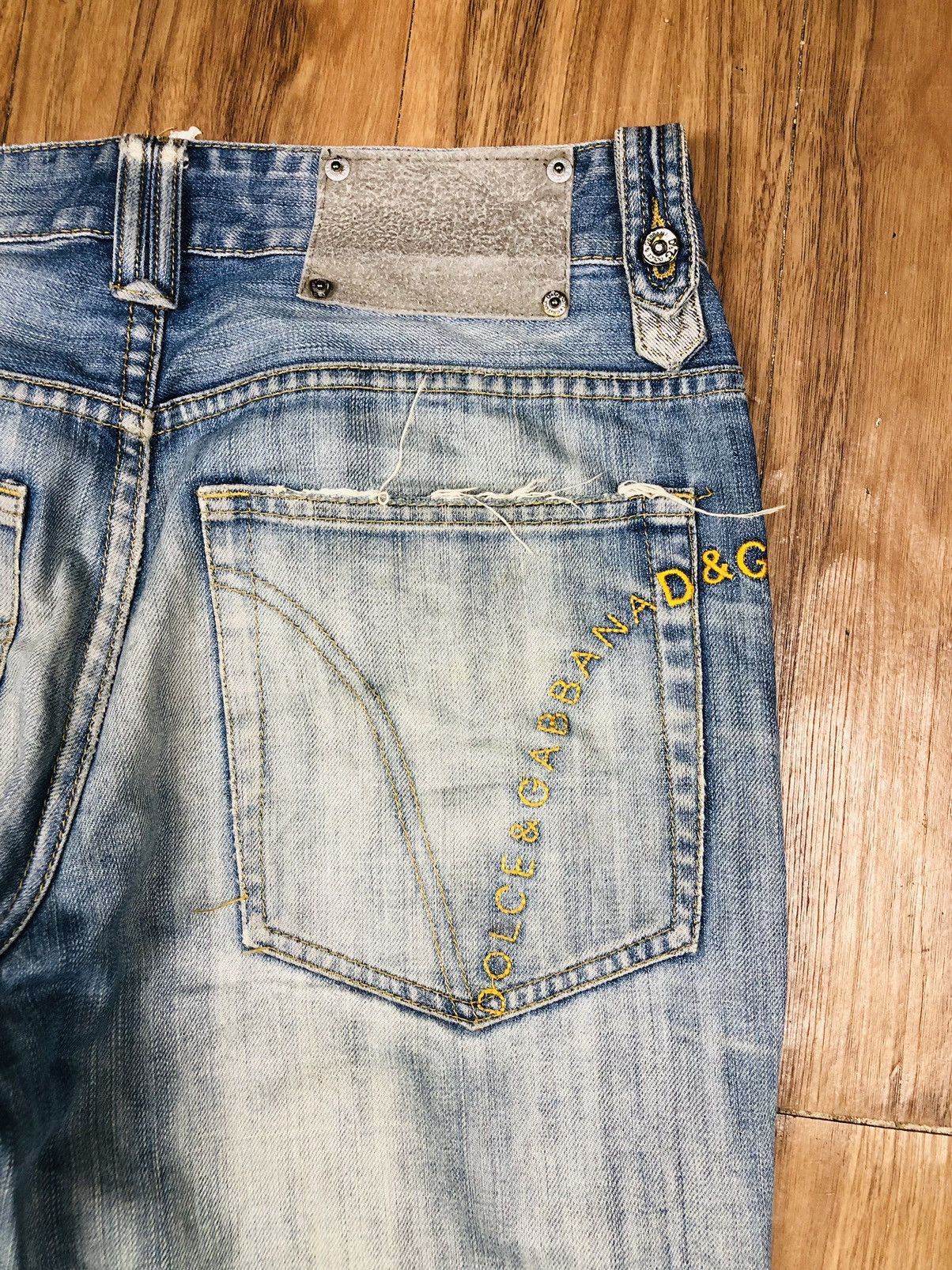 Dolce & Gabbana Dolce & Gabbana Distress Jeans (36) Size US 34 / EU 50 - 18 Thumbnail