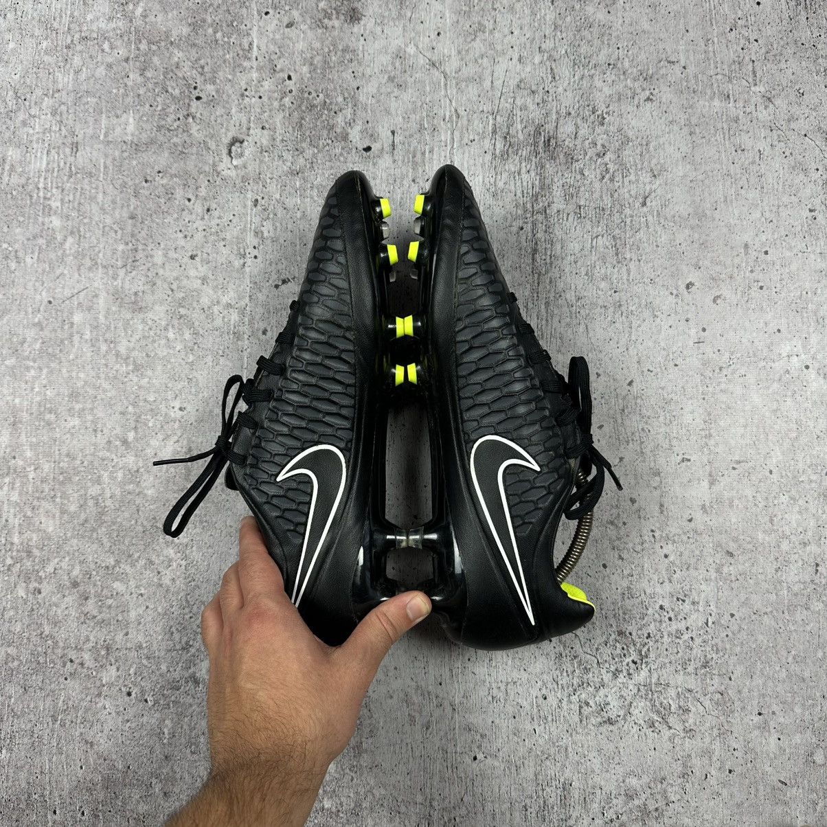 Nike 2014 Nike Magista Orden FG 651329-017 Black Soccer Shoes Size US 12 / EU 45 - 7 Thumbnail