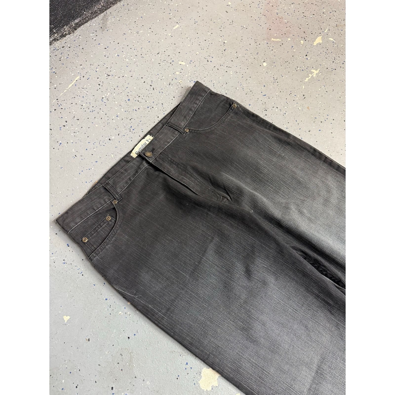 JNCO Y2K baggy grey fade jeans size 38x30 Size US 38 / EU 54 - 5 Thumbnail