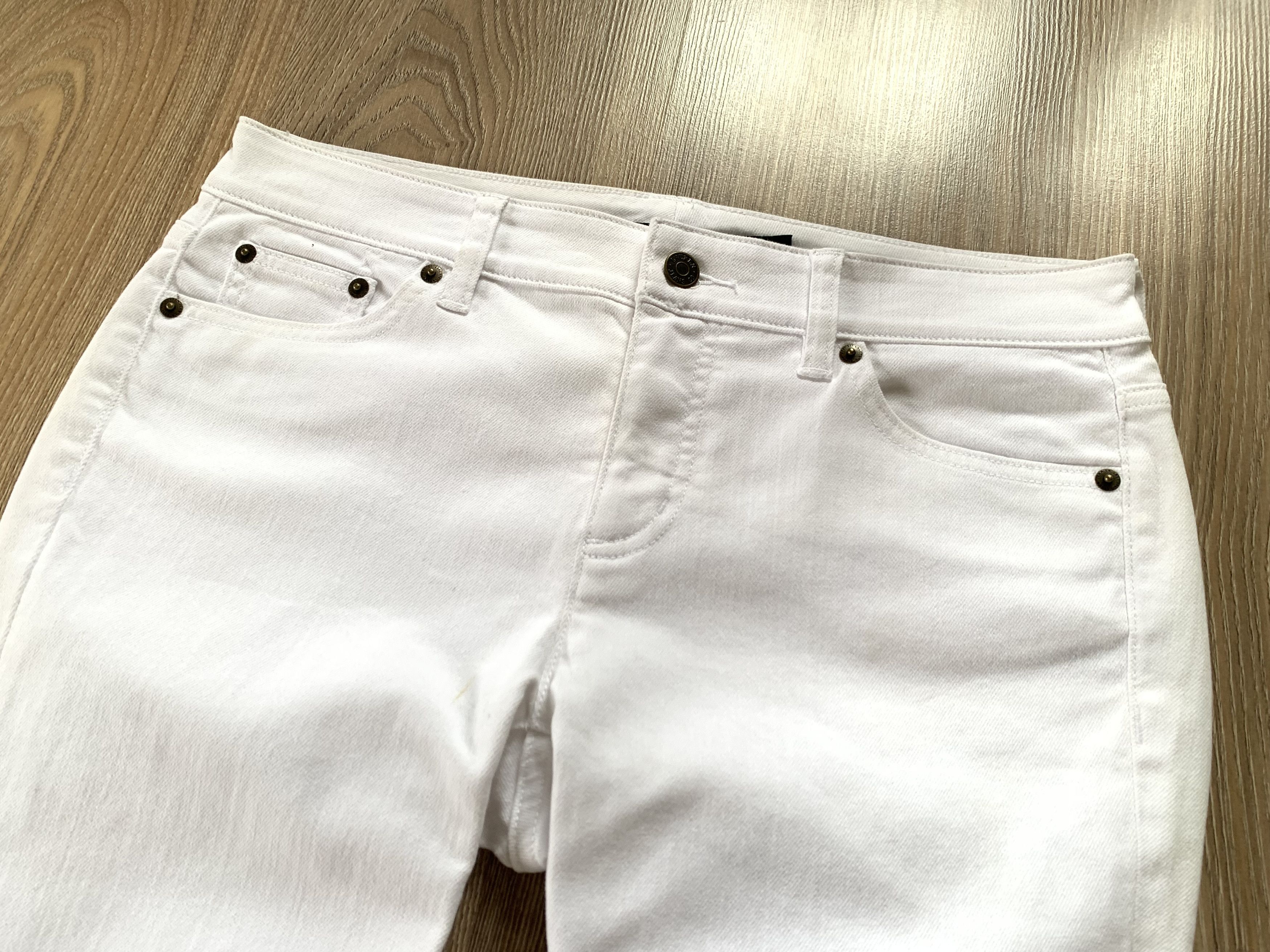 Lauren Ralph Lauren Lauren Ralph Lauren White Slim Jeans Size 31" - 4 Thumbnail