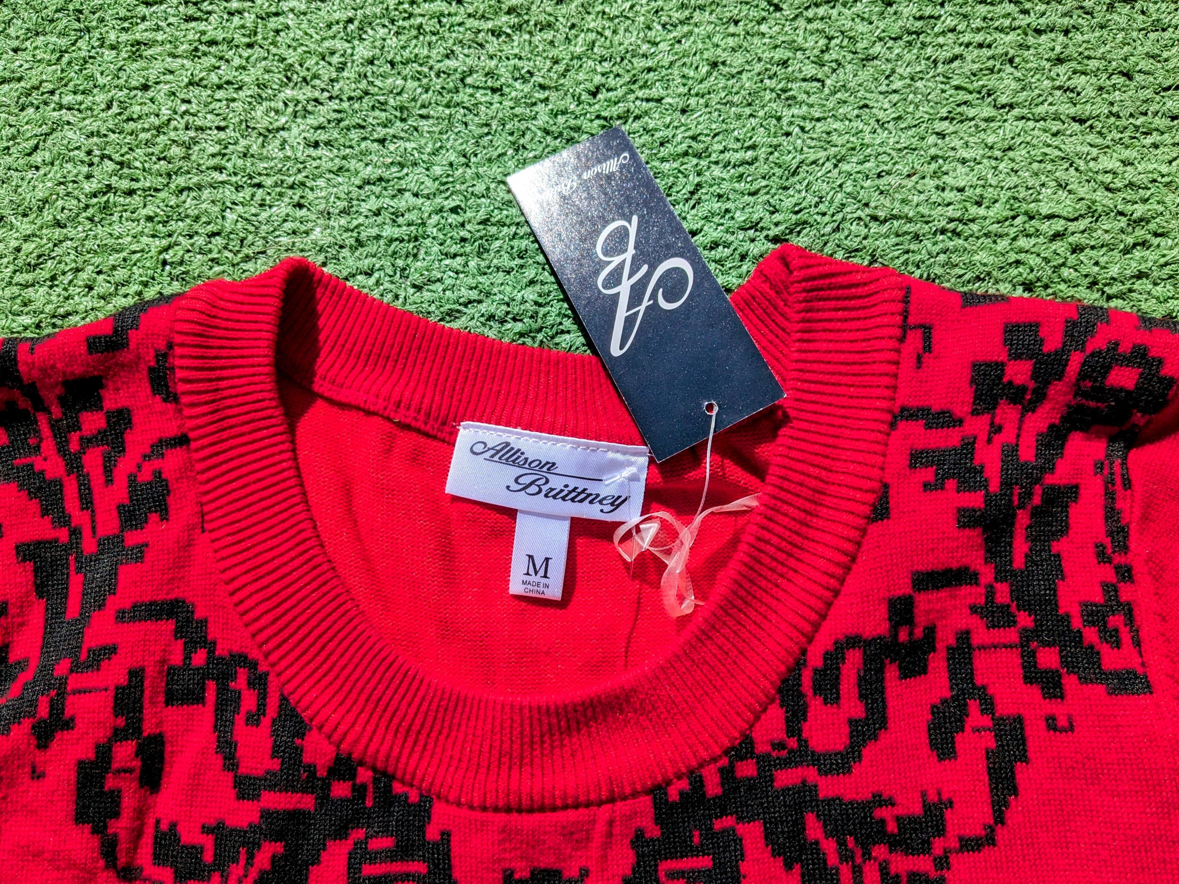 Other Allison Brittney Rayon 3/4 Sleeves Fit & Flare Dress Size M / US 6-8 / IT 42-44 - 6 Thumbnail