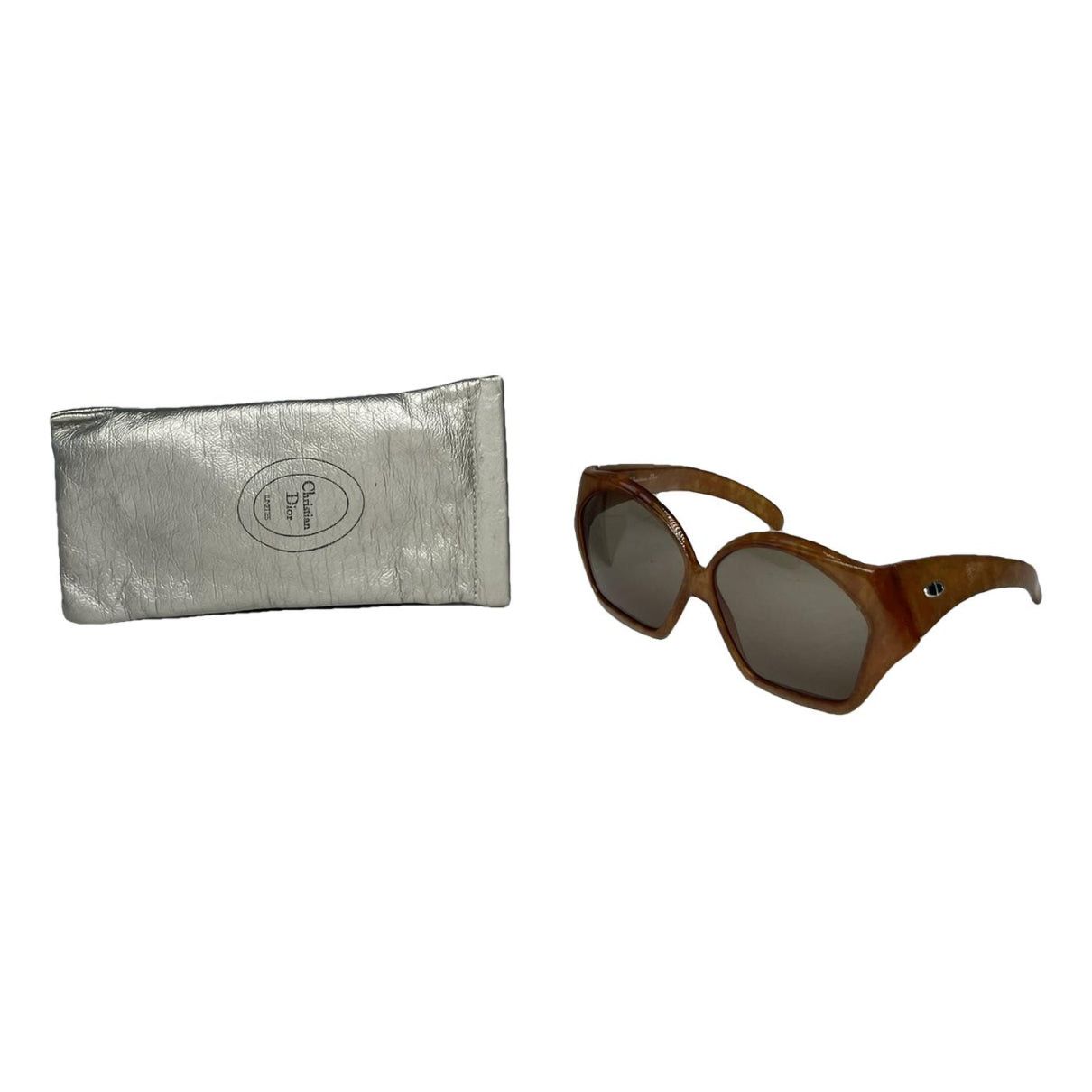 Dior Brown Plastic Sunglasses Size ONE SIZE - 1 Thumbnail