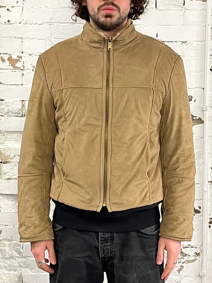 Dolce & Gabbana 2000s Dolce & Gabbana Beige Shearling Jacket Size US S / EU 44-46 / 1 - 1 Thumbnail