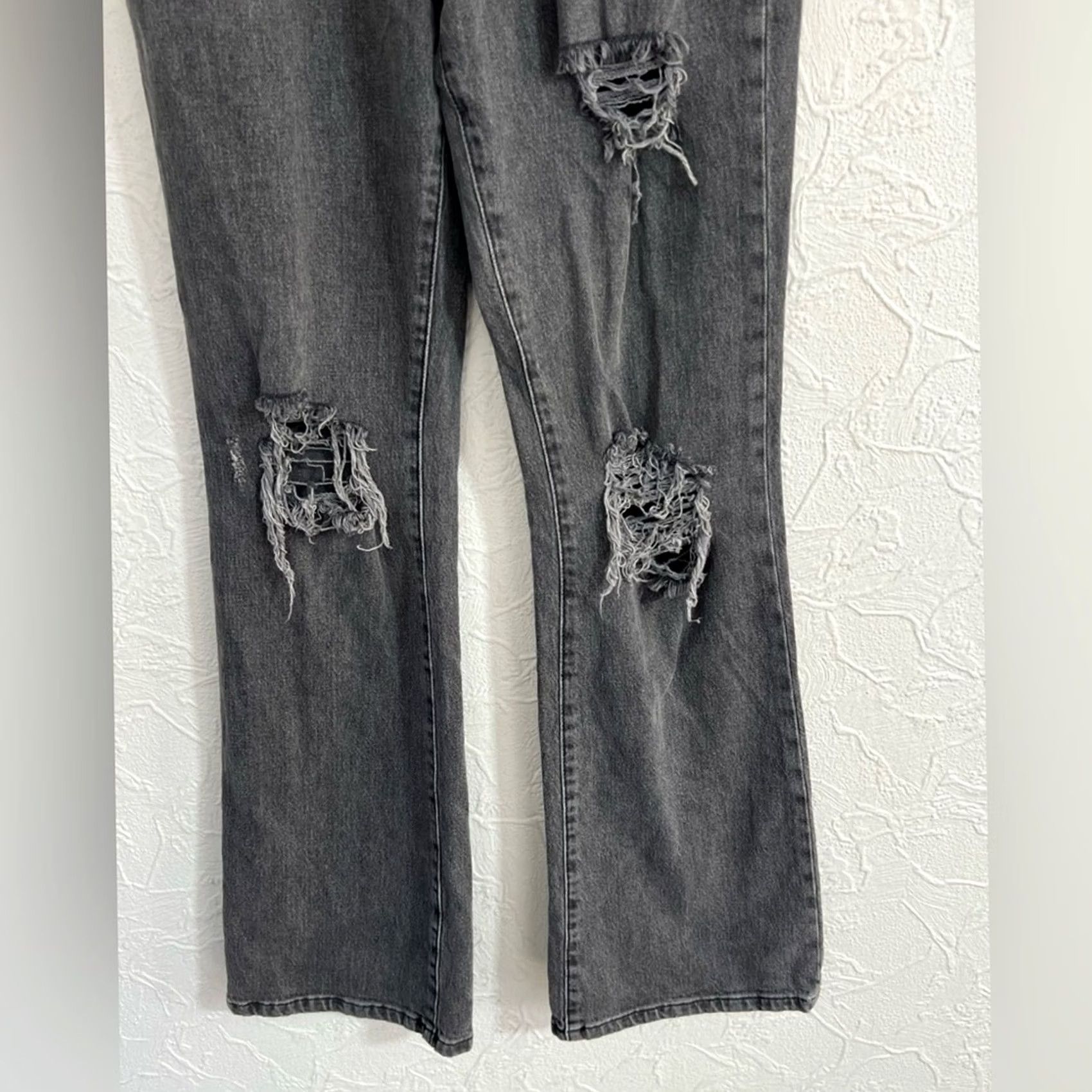 Bdg BDG Urban Outfitters Jeans Flare High Rise Stretch Black Women 28 Regular Size 28 BDG Flared Jeans Size 28" / US 6 / IT 42 - 4 Thumbnail