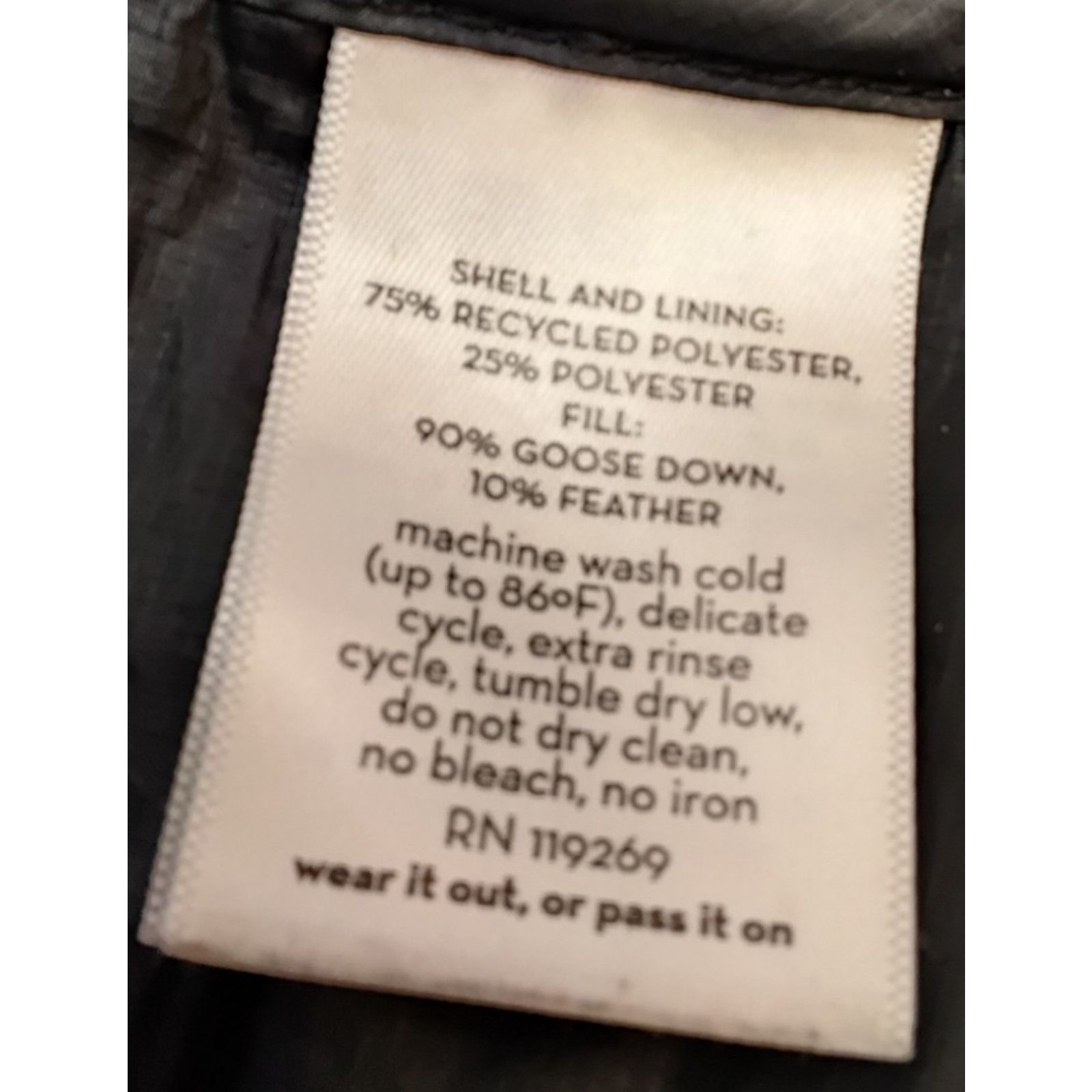 nau Nau Down Parka Coat Women's M Long Black Lightweight Size M / US 6-8 / IT 42-44 - 11 Thumbnail