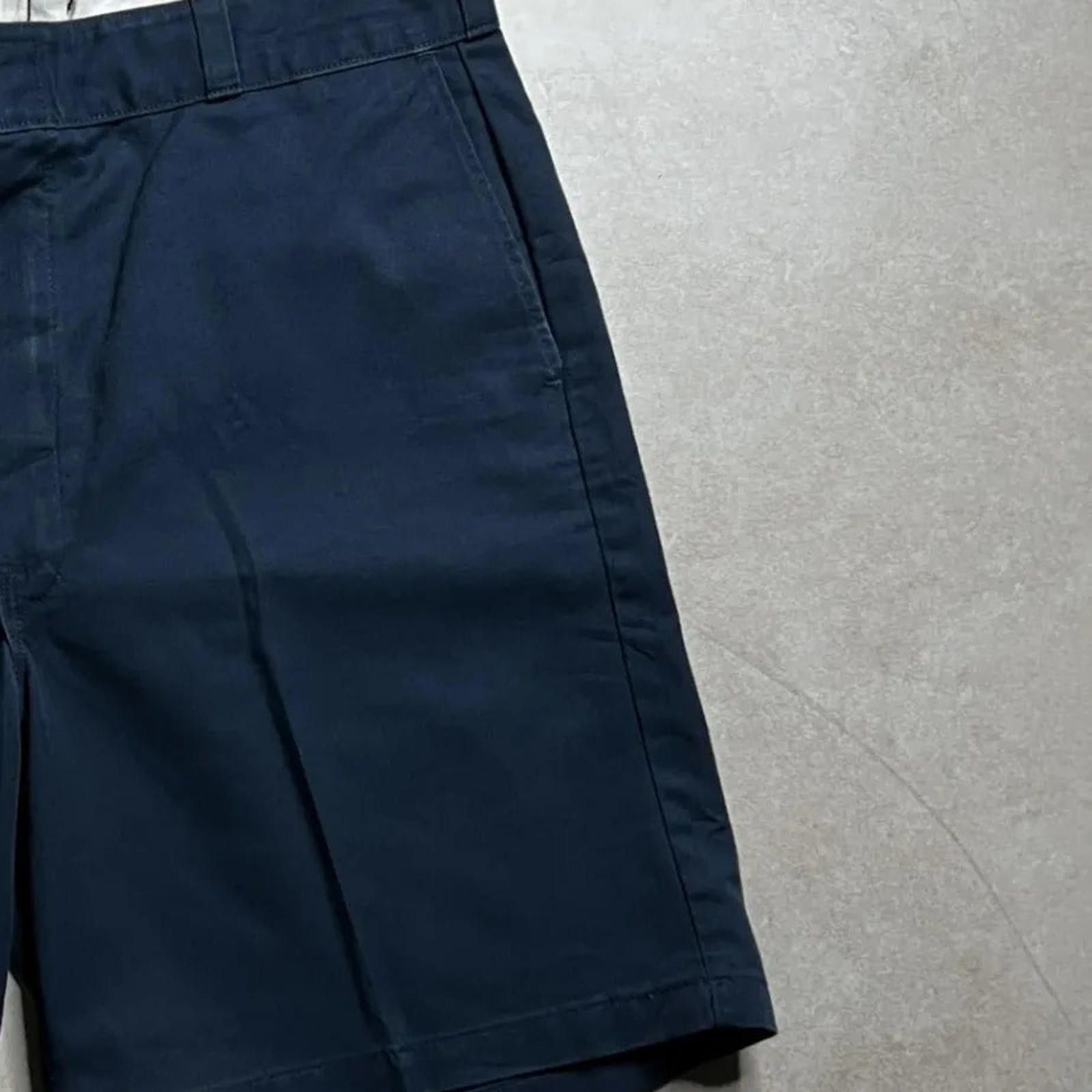 Dickies Vintage Dickies Navy Shorts - 34x8 Size US 34 / EU 50 - 8 Thumbnail