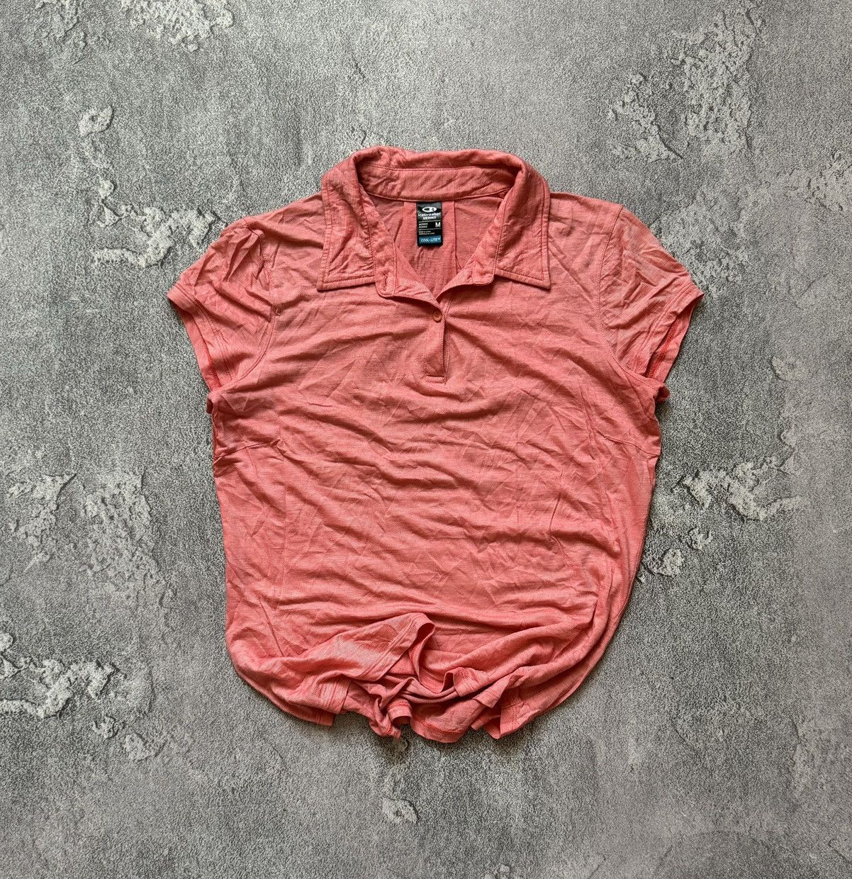 Icebreaker Icebreaker Merino M pink polo tee T-shirt Wmns light Size M / US 6-8 / IT 42-44 - 1 Thumbnail