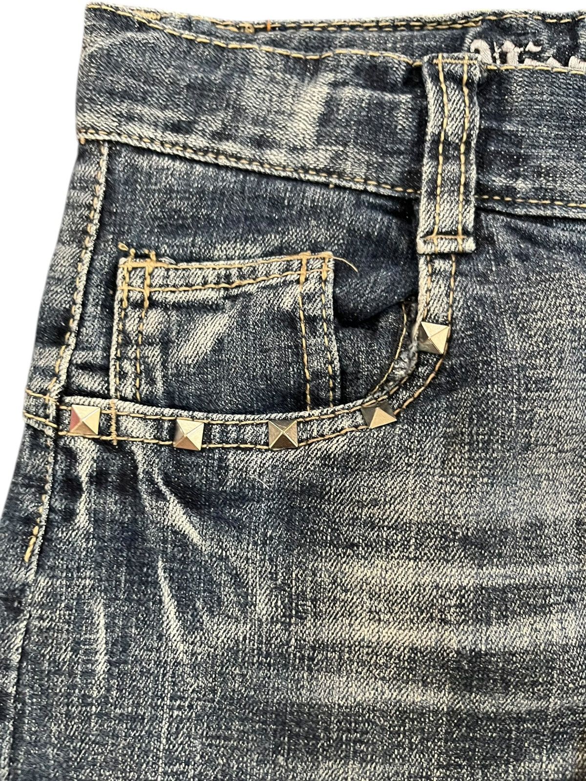 Japanese Brand × Seditionaries Vintage Japanese Brand Skeleton Island Seditionaries Dneim Size US 28 / EU 44 - 5 Thumbnail