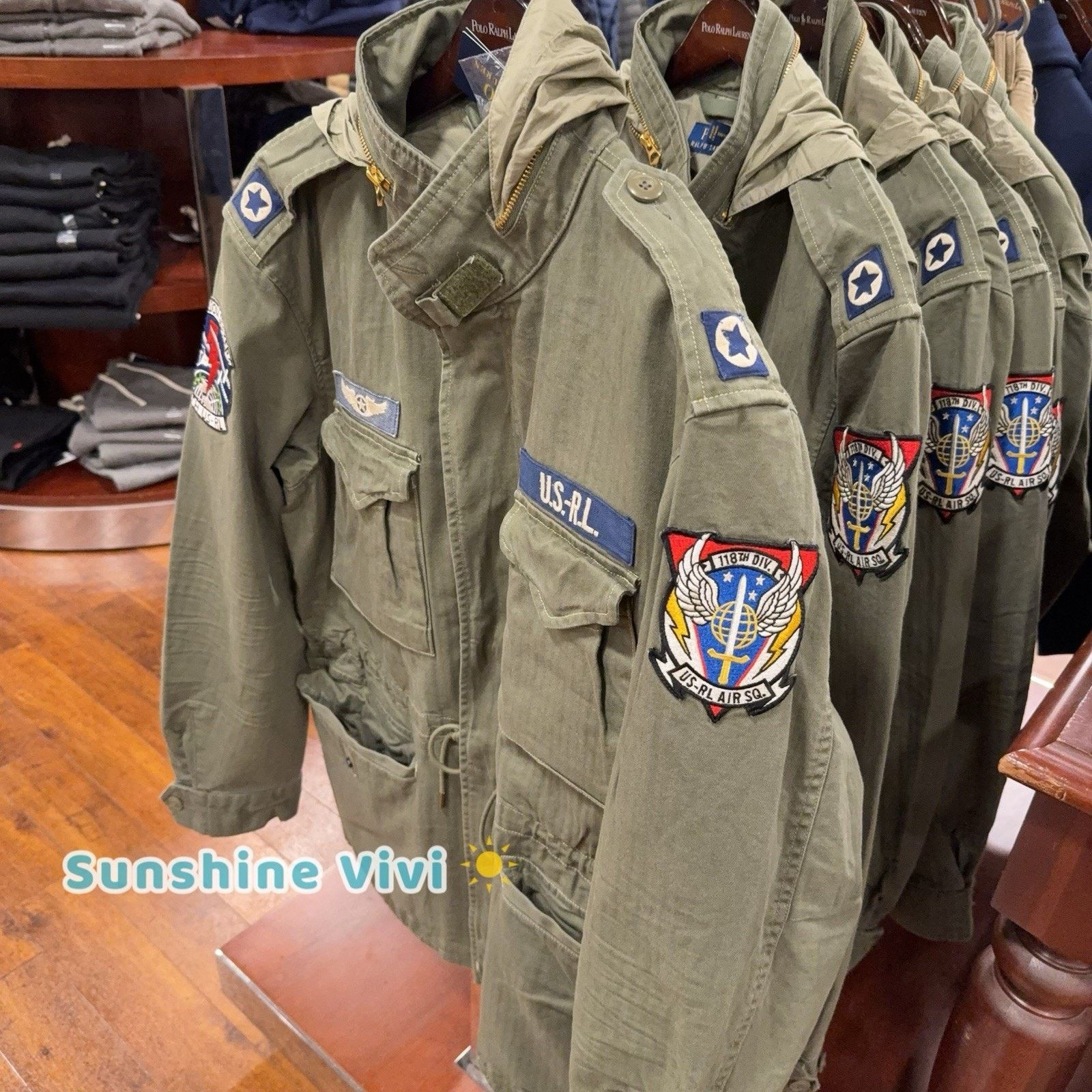 Polo Ralph Lauren NWT Polo Ralph Lauren Men Iconic Field Jacket Patches Olive Size US L / EU 52-54 / 3 - 2 Thumbnail