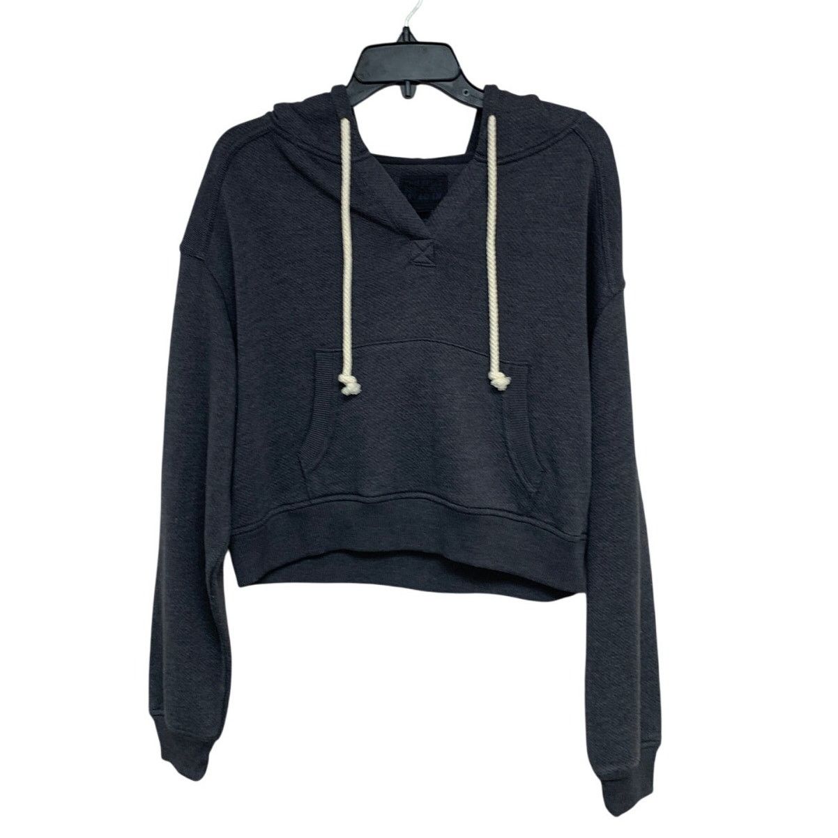 American Eagle Outfitters New American Eagle Womens Medium Cropped Hoodie Sweatshirt Size M / US 6-8 / IT 42-44 - 1 Thumbnail