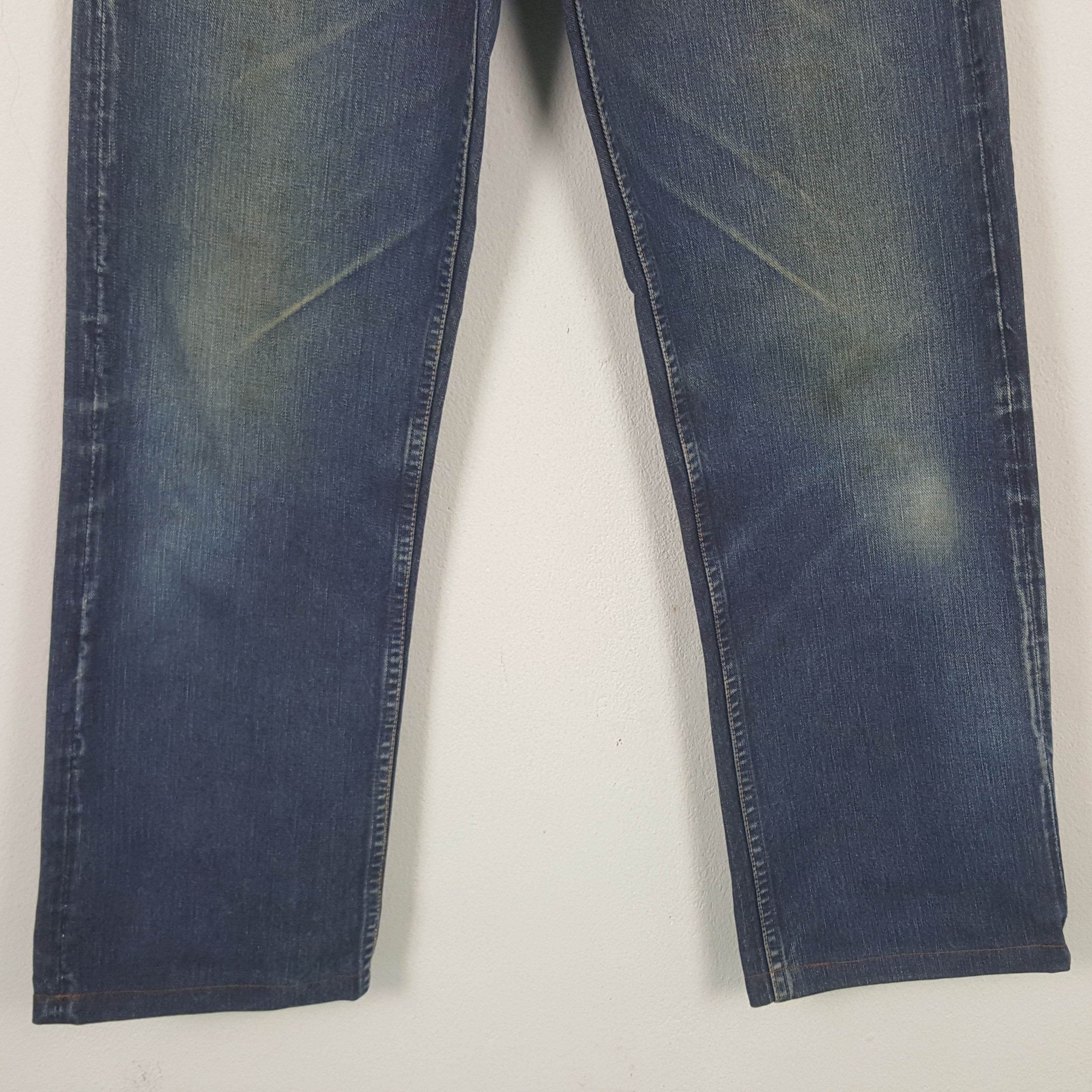 Japanese Brand Vintage Head Light Selvedge Denim Jeans Size US 30 / EU 46 - 3 Thumbnail
