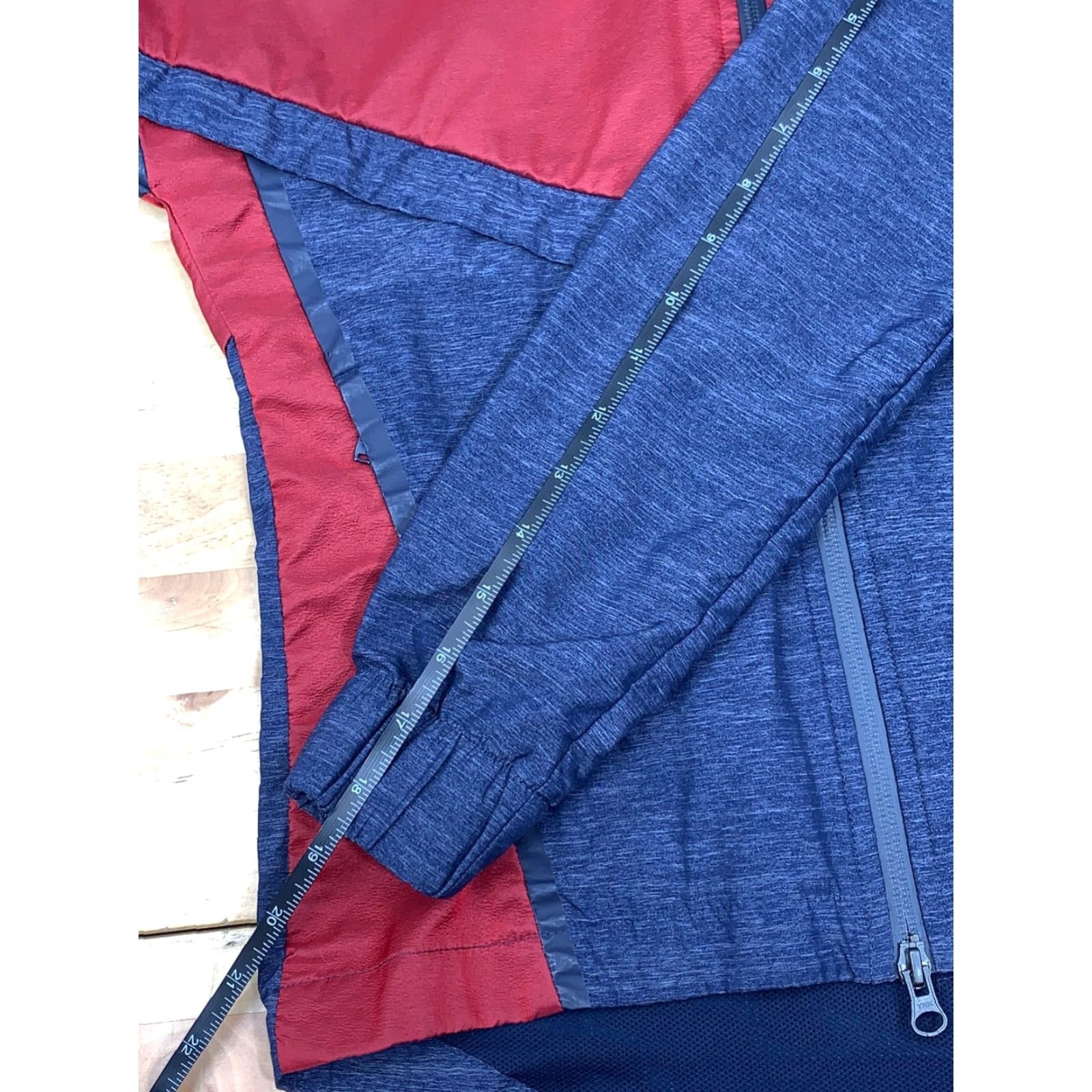 Nike Nike Windbreaker Jacket Hooded XS Full Zip Activewear Blue Men Jacket XS Nike 5491 MENS Windbreaker Size US XS / EU 42 / 0 - 8 Thumbnail