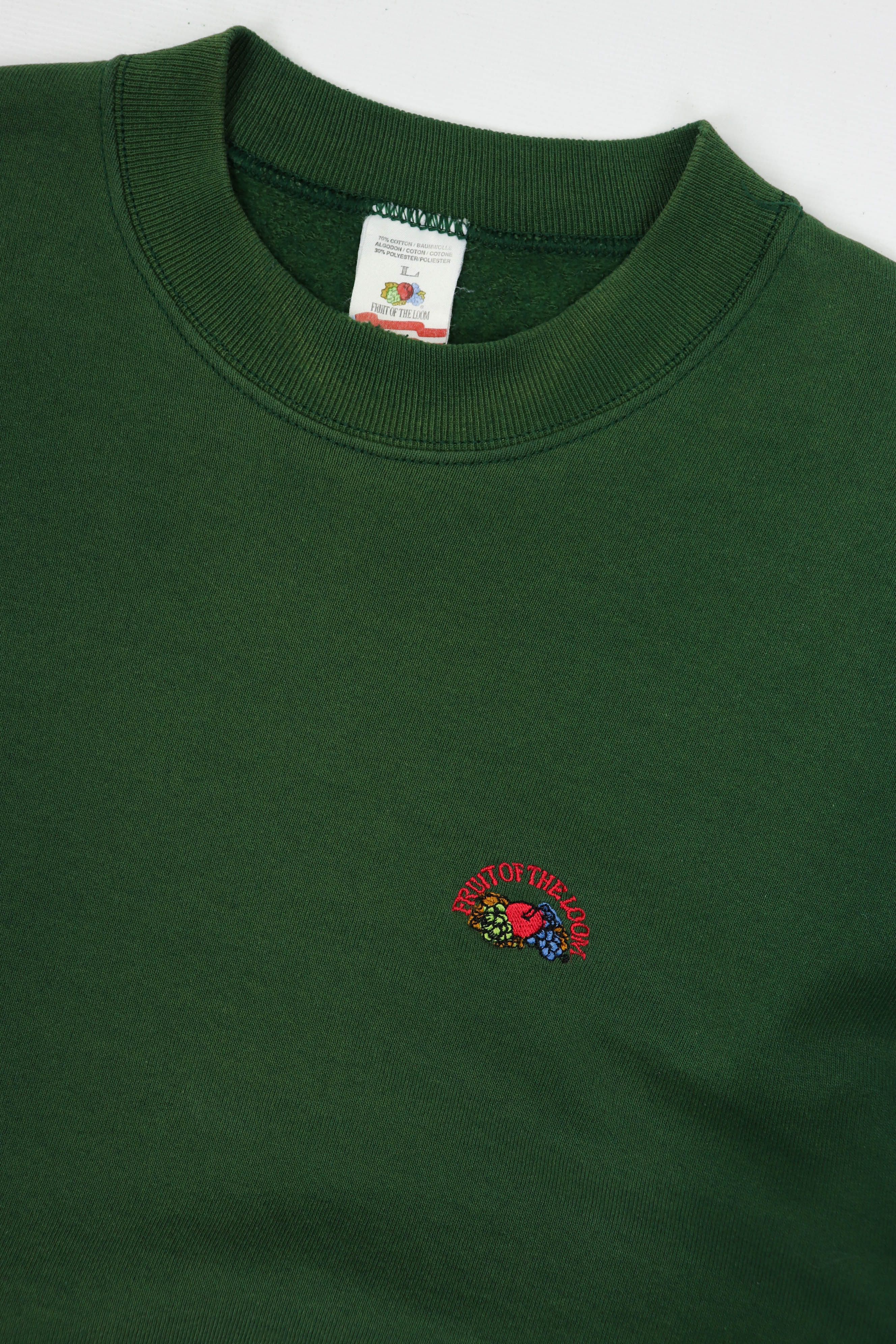 Fruit Of The Loom 90s Vintage Fruit of the Loom Sun Faded Crewneck Sweatshirt Size US L / EU 52-54 / 3 - 6 Thumbnail