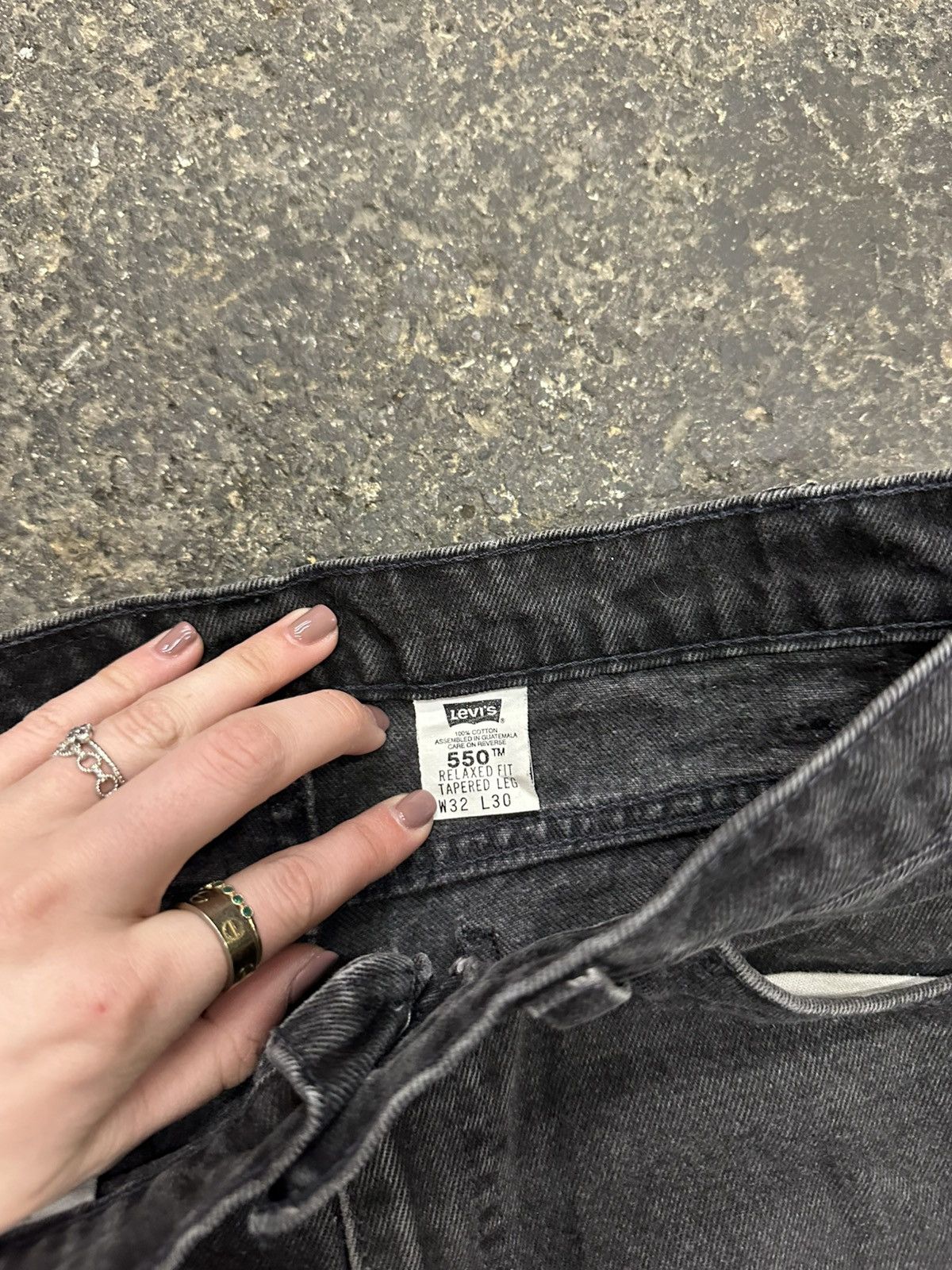 Levi's × Vintage Vintage 550 orange tab jeans Size US 32 / EU 48 - 8 Thumbnail