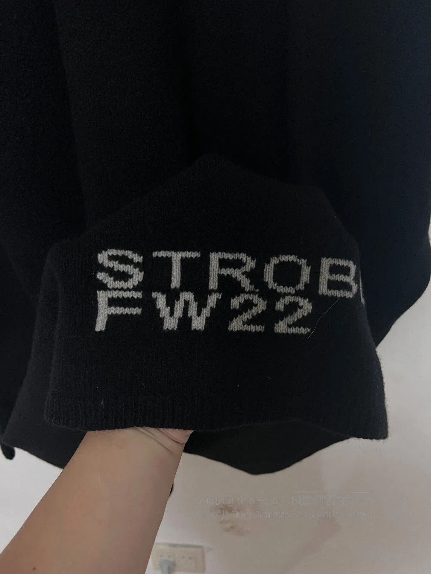 Rick Owens Rick Owens Lettered Cashmere Sweater. Size US L / EU 52-54 / 3 - 4 Thumbnail