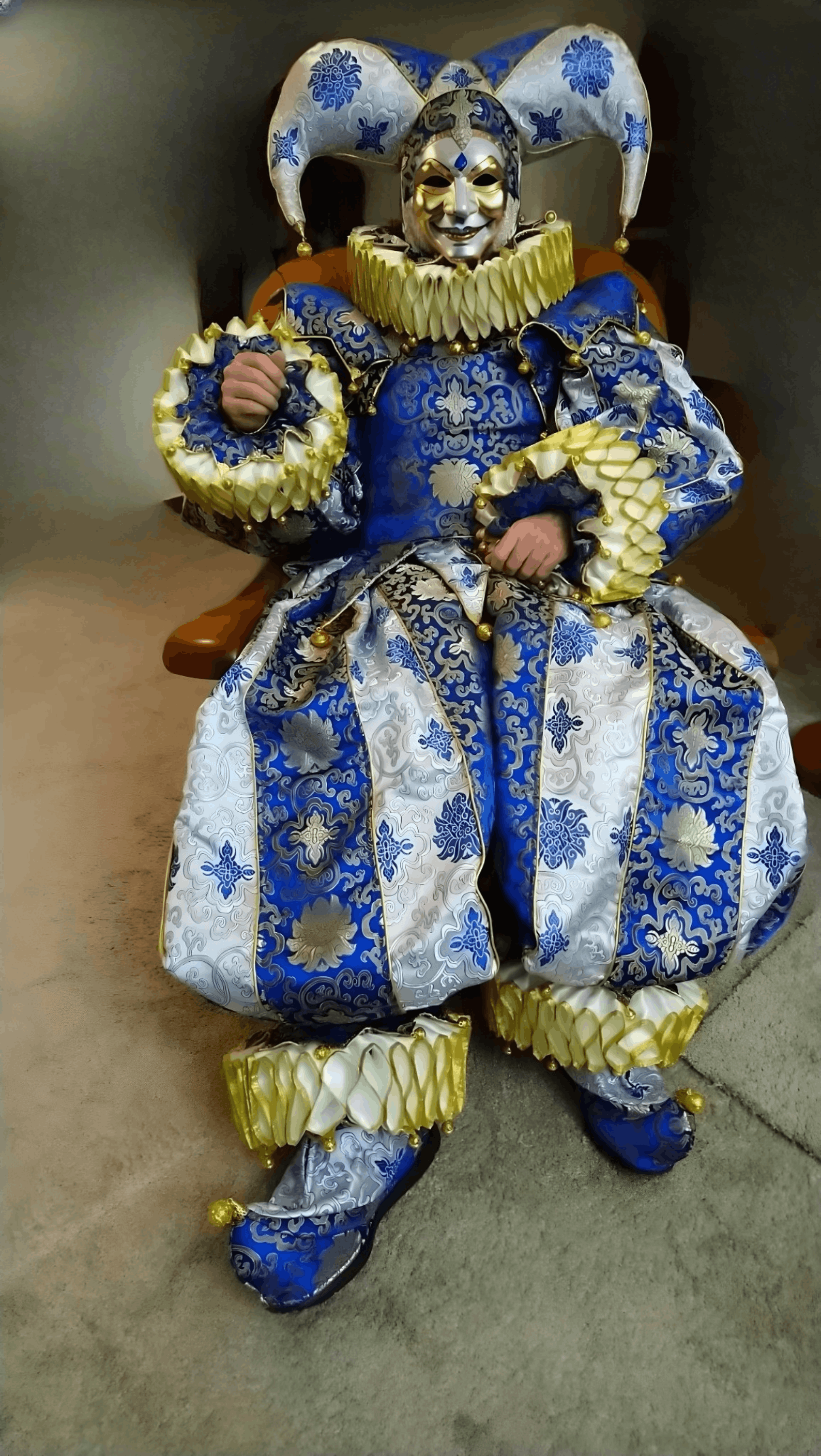 Other Venetian Costume Royal Jester Size 40R - 1 Thumbnail