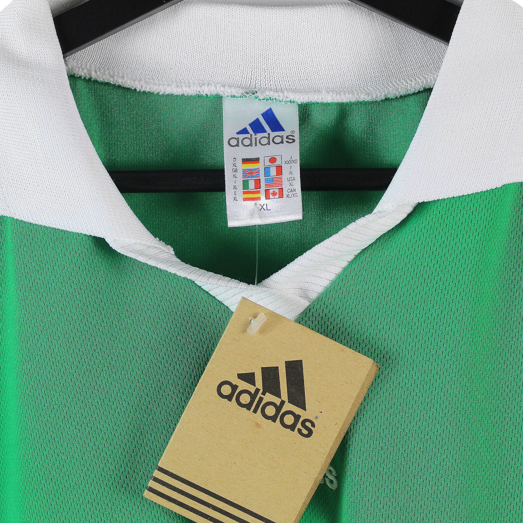 Adidas NOS 90s vintage adidas EQT Equipment Stripe t-shirt jersey Size US XL / EU 56 / 4 - 5 Thumbnail