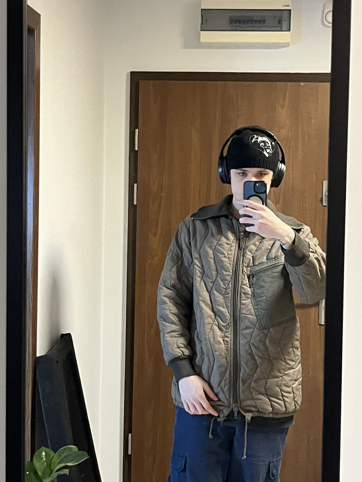 Vintage Vintage 80s German bundeswehr liner jacket cargo Size US M / EU 48-50 / 2 - 5 Thumbnail