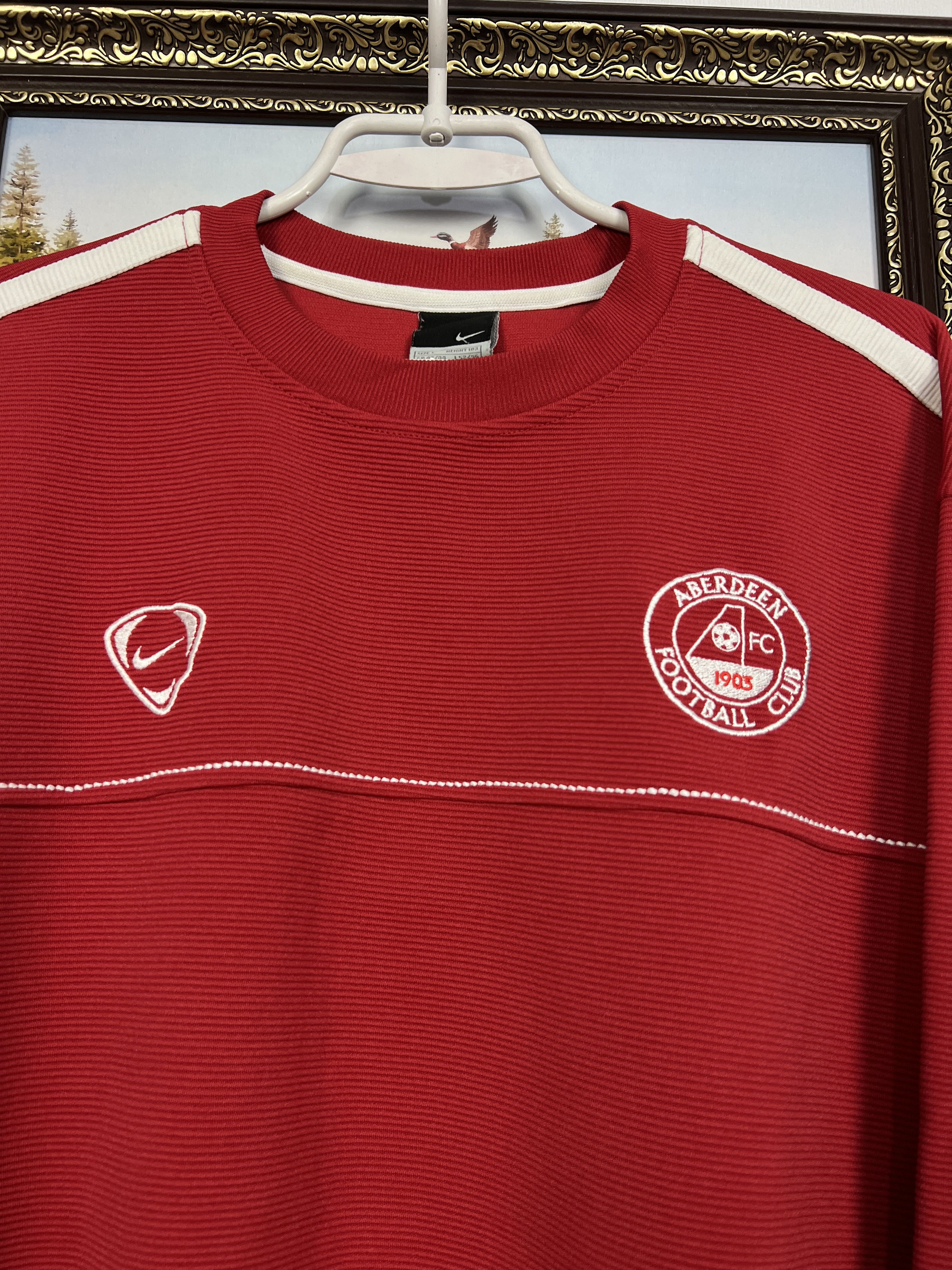 Nike Vintage Nike Aberdeen Football Sweatshirt Soccer Size US L / EU 52-54 / 3 - 3 Thumbnail